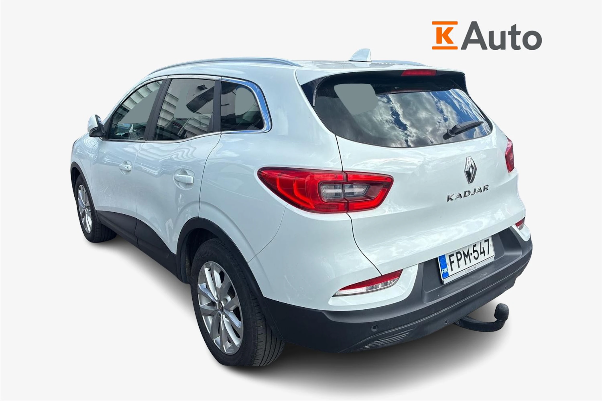 valkoinen Renault Kadjar 2020 kuva 2.