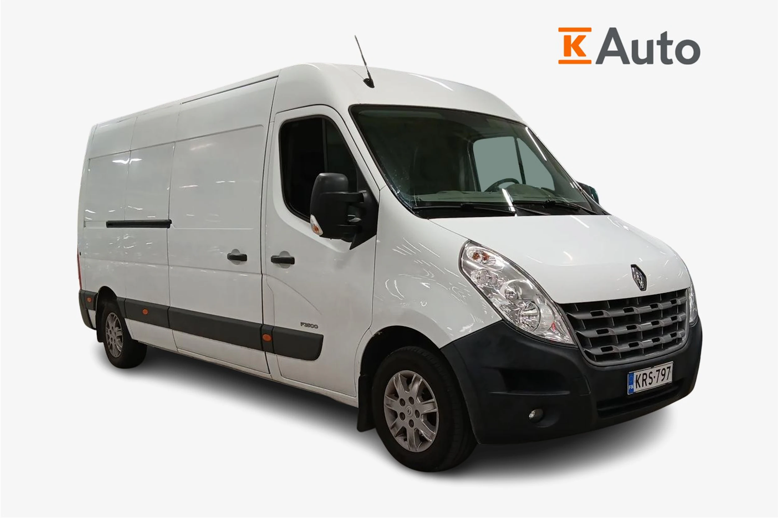 valkoinen Renault Master 2012 kuva 1.