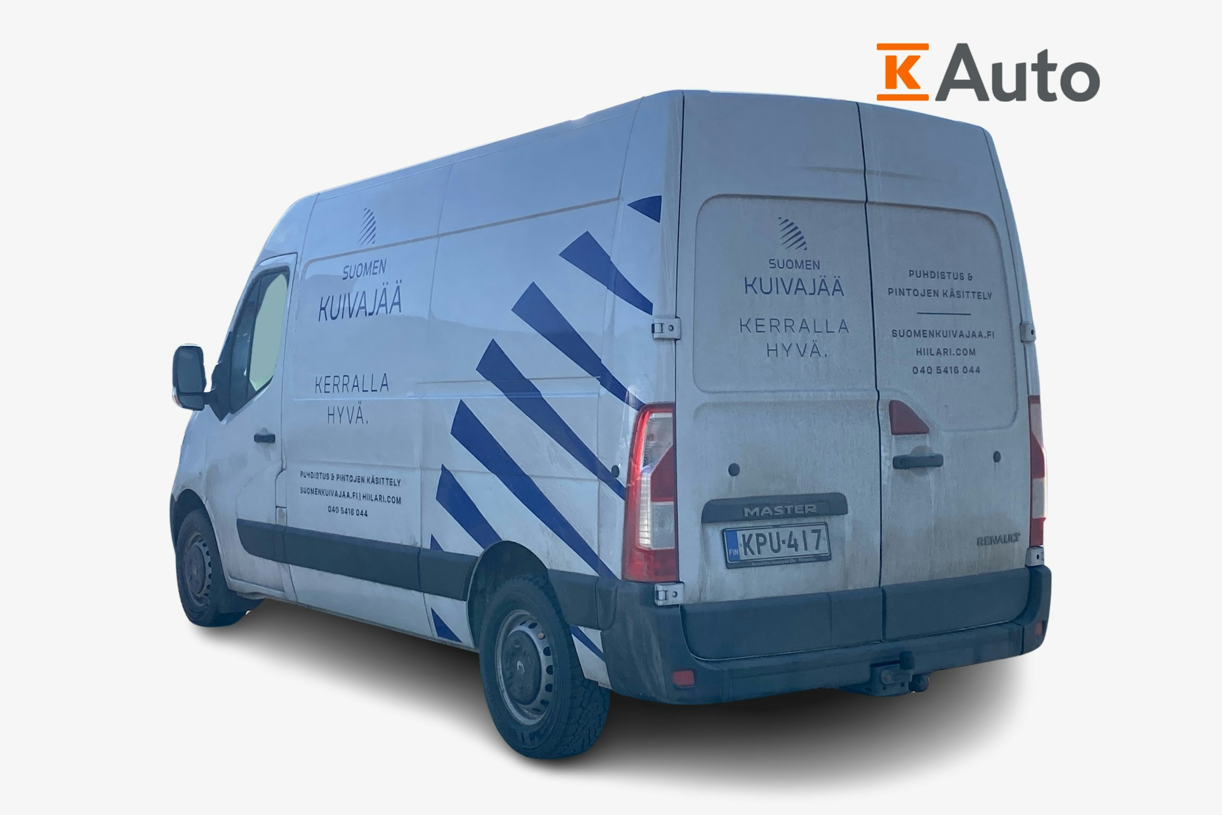 valkoinen Renault Master 2018 kuva 2.