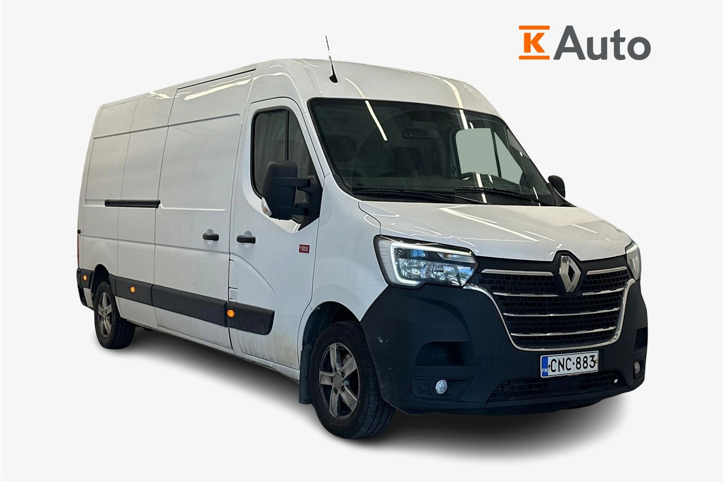 valkoinen Renault Master 2019 kuva 1.