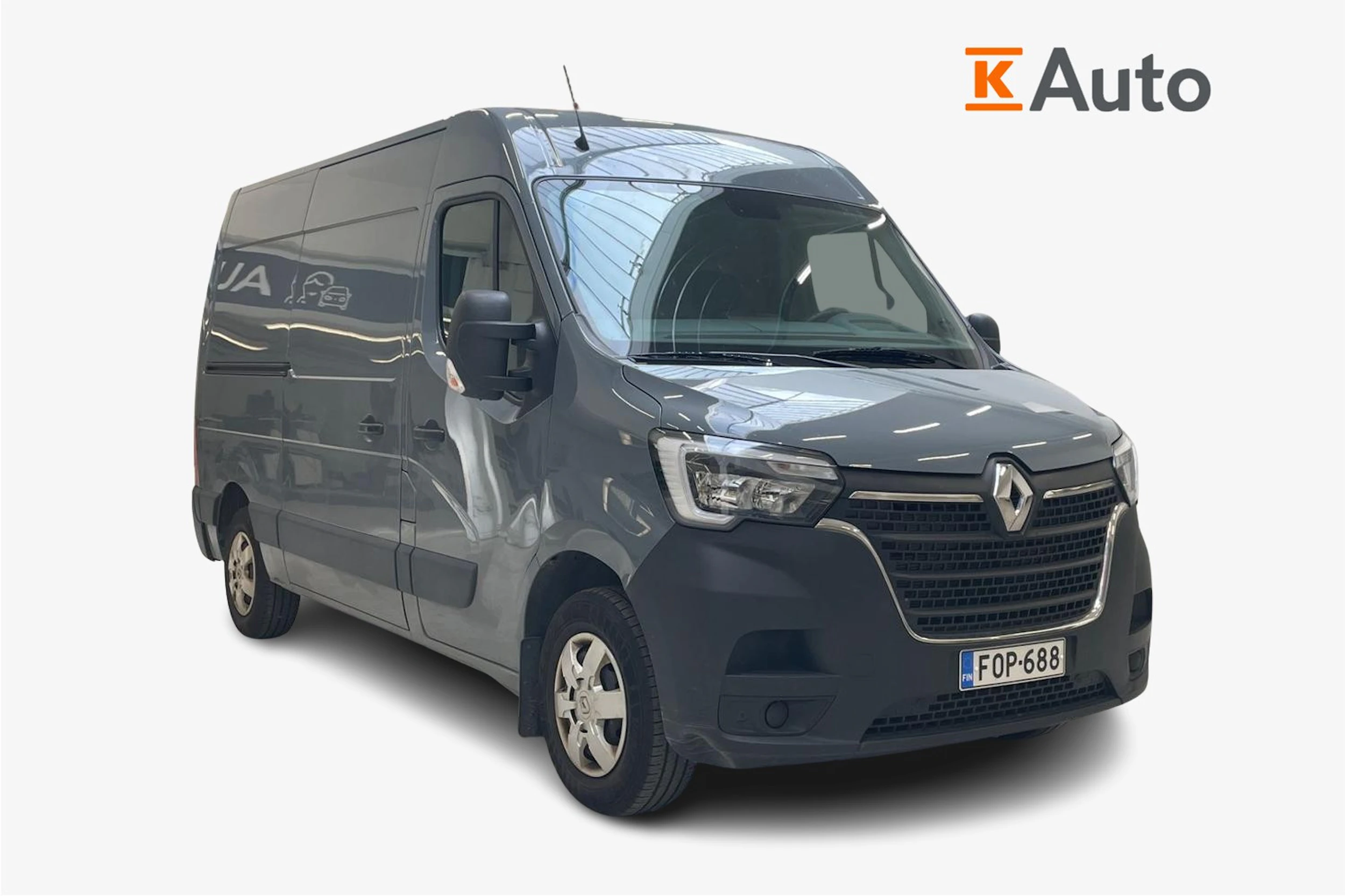 harmaa Renault Master 2021 kuva 1.