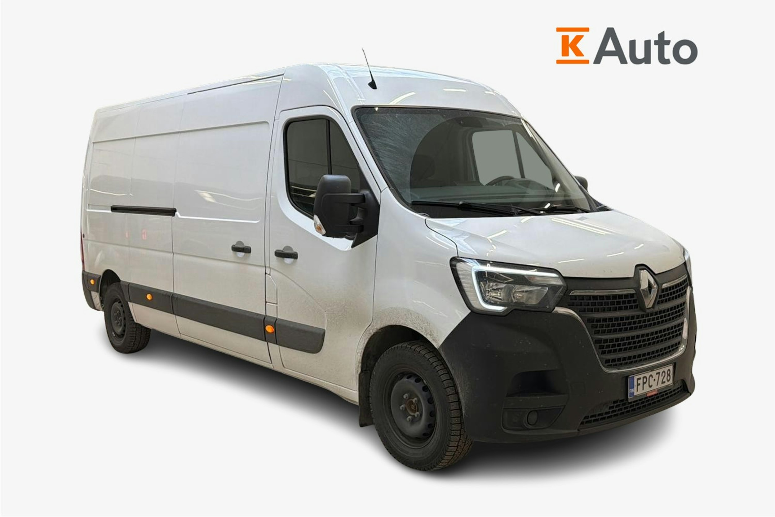 valkoinen Renault Master 2022 kuva 1.