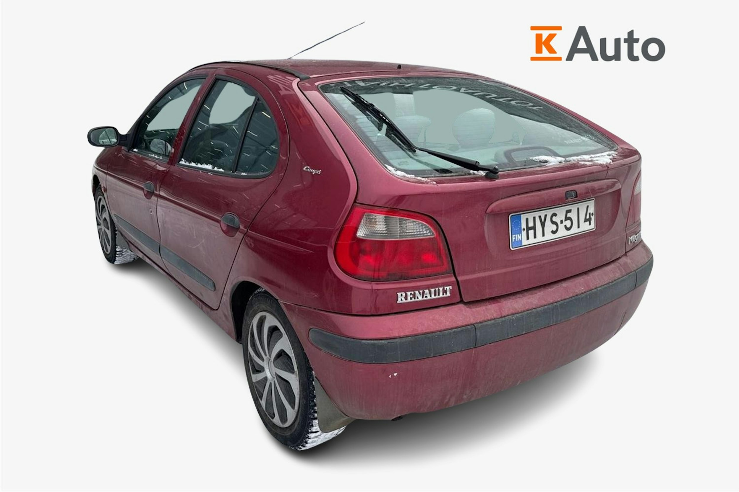 punainen Renault Megane 2001 kuva 2.