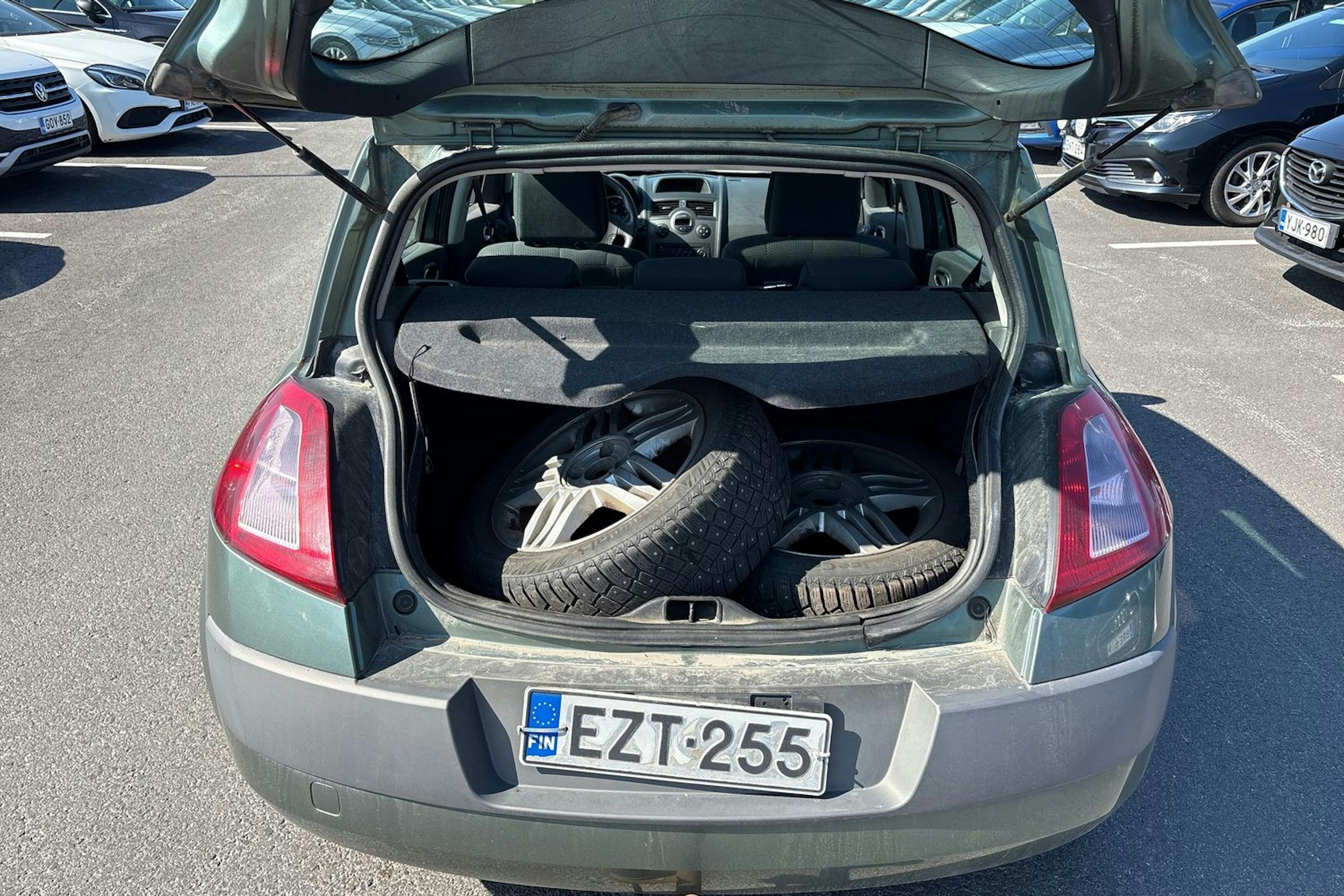 vihreä Renault Megane 2003 kuva 16.