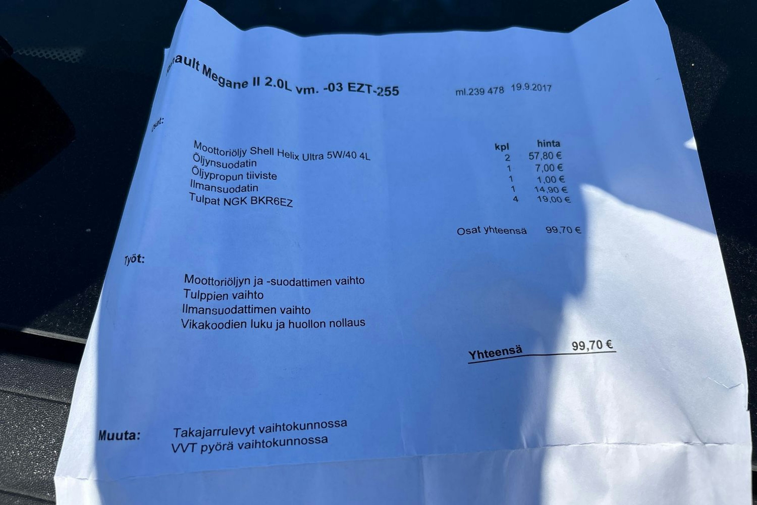 vihreä Renault Megane 2003 kuva 28.