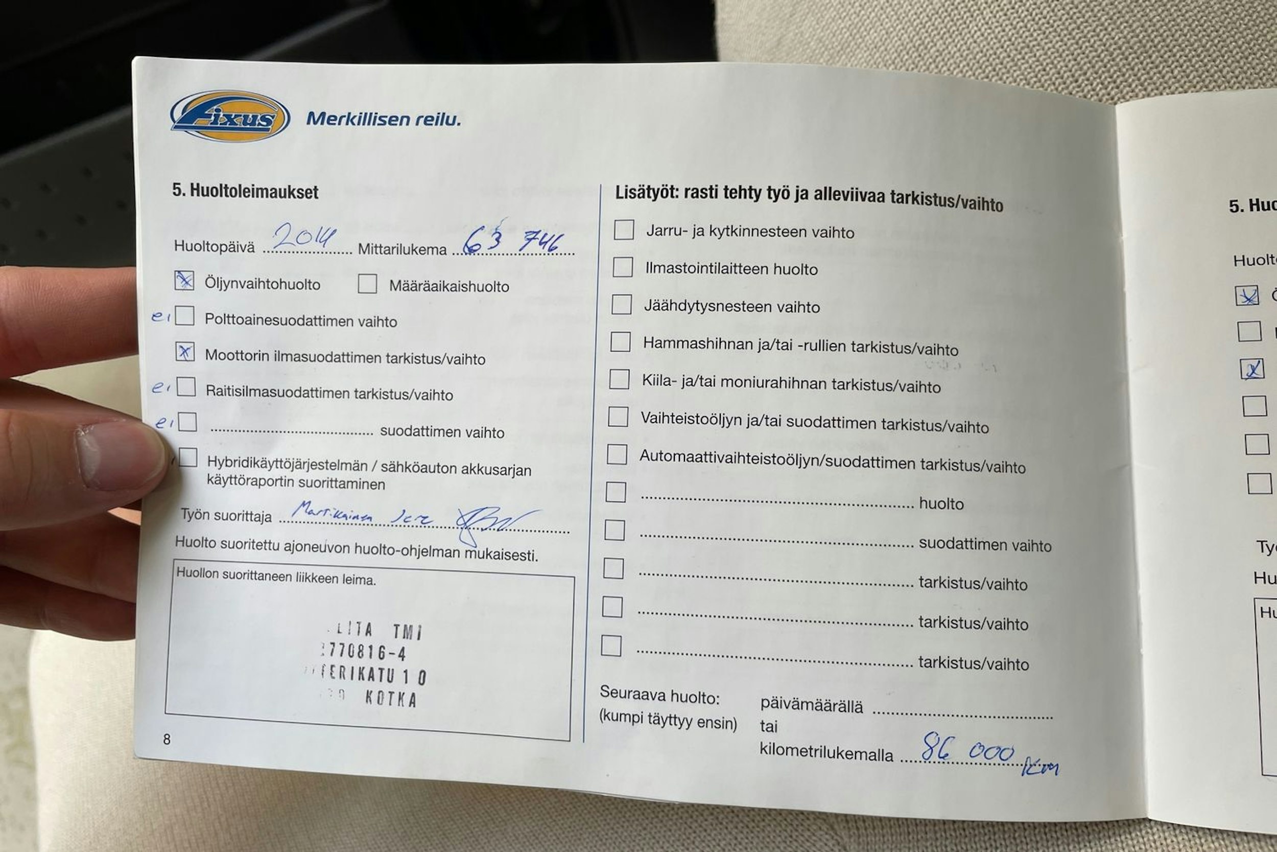 sininen Renault Megane 2005 kuva 29.