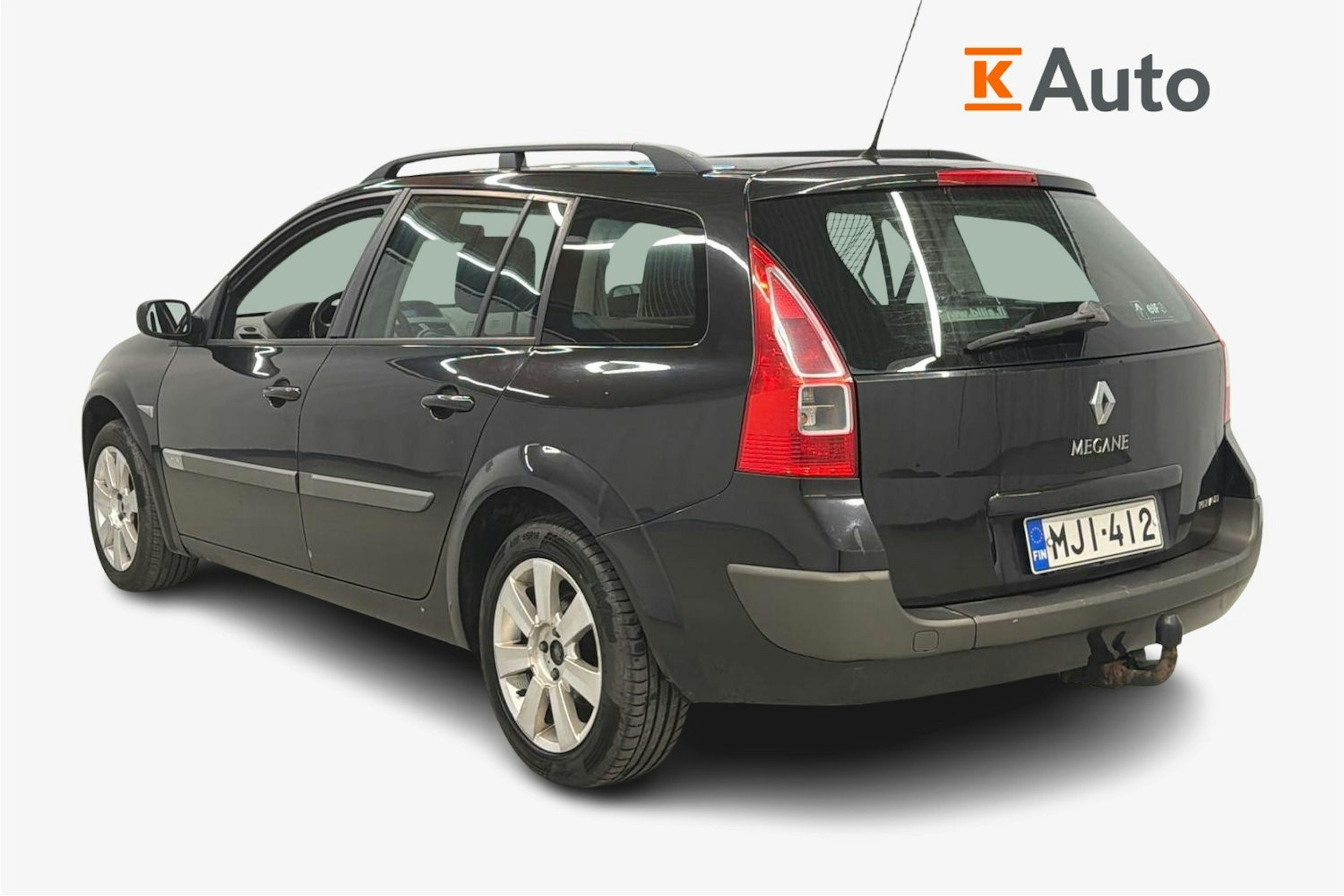 musta Renault Megane 2006 kuva 2.