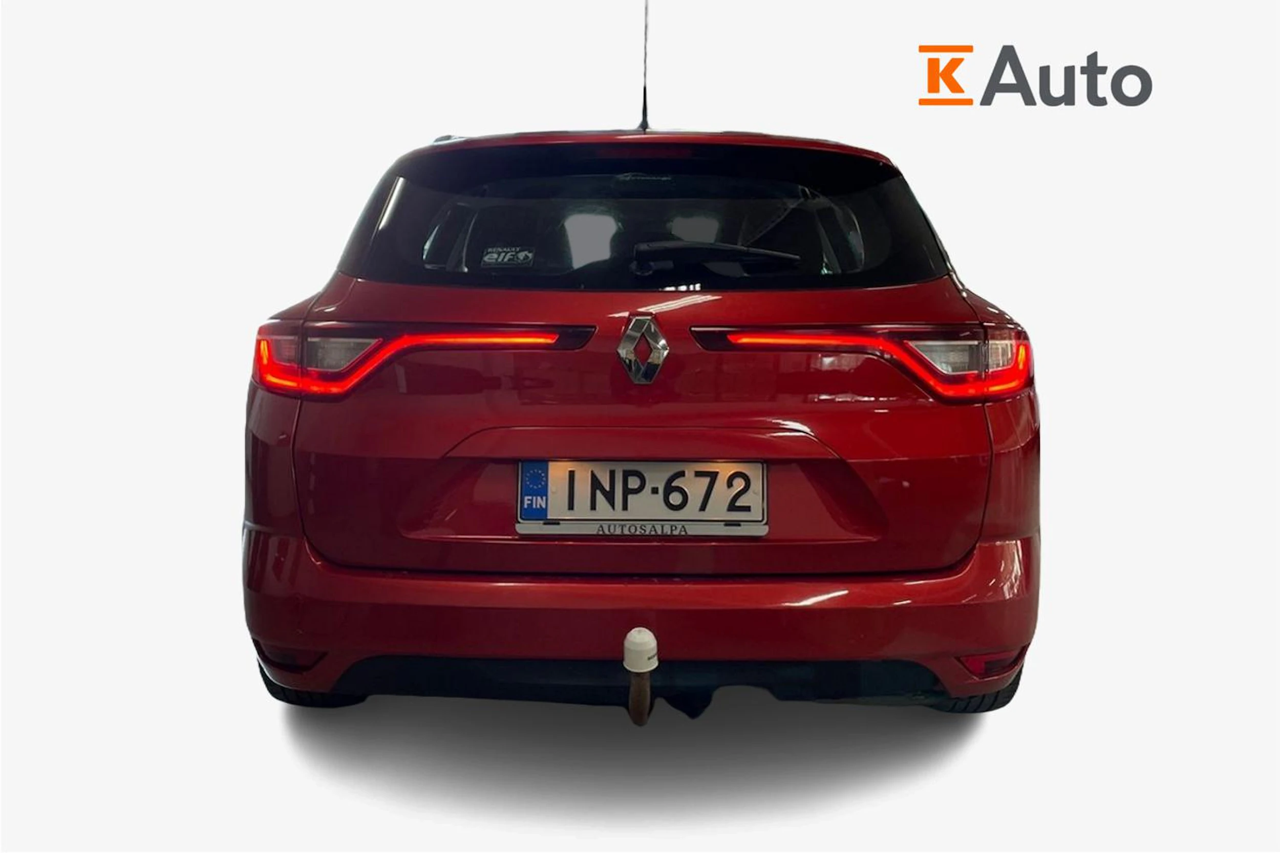 Punainen Renault MEGANE 2016 kuva 4.
