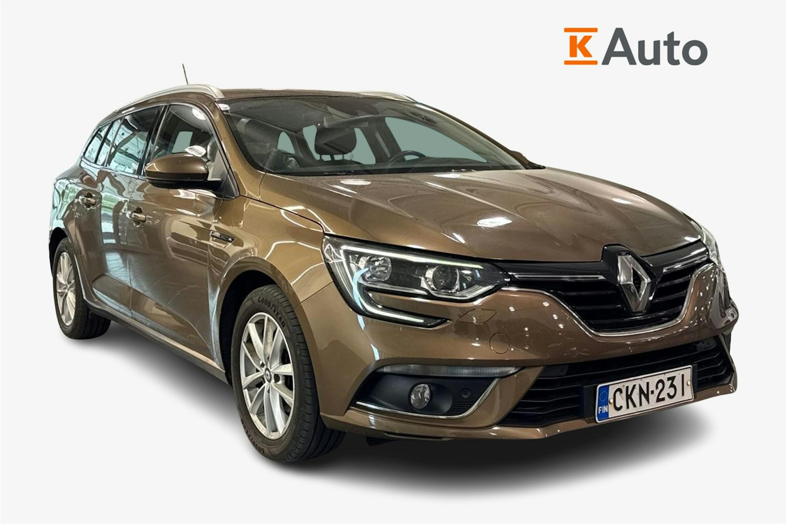 ruskea (beige) Renault Megane 2017 kuva 1.