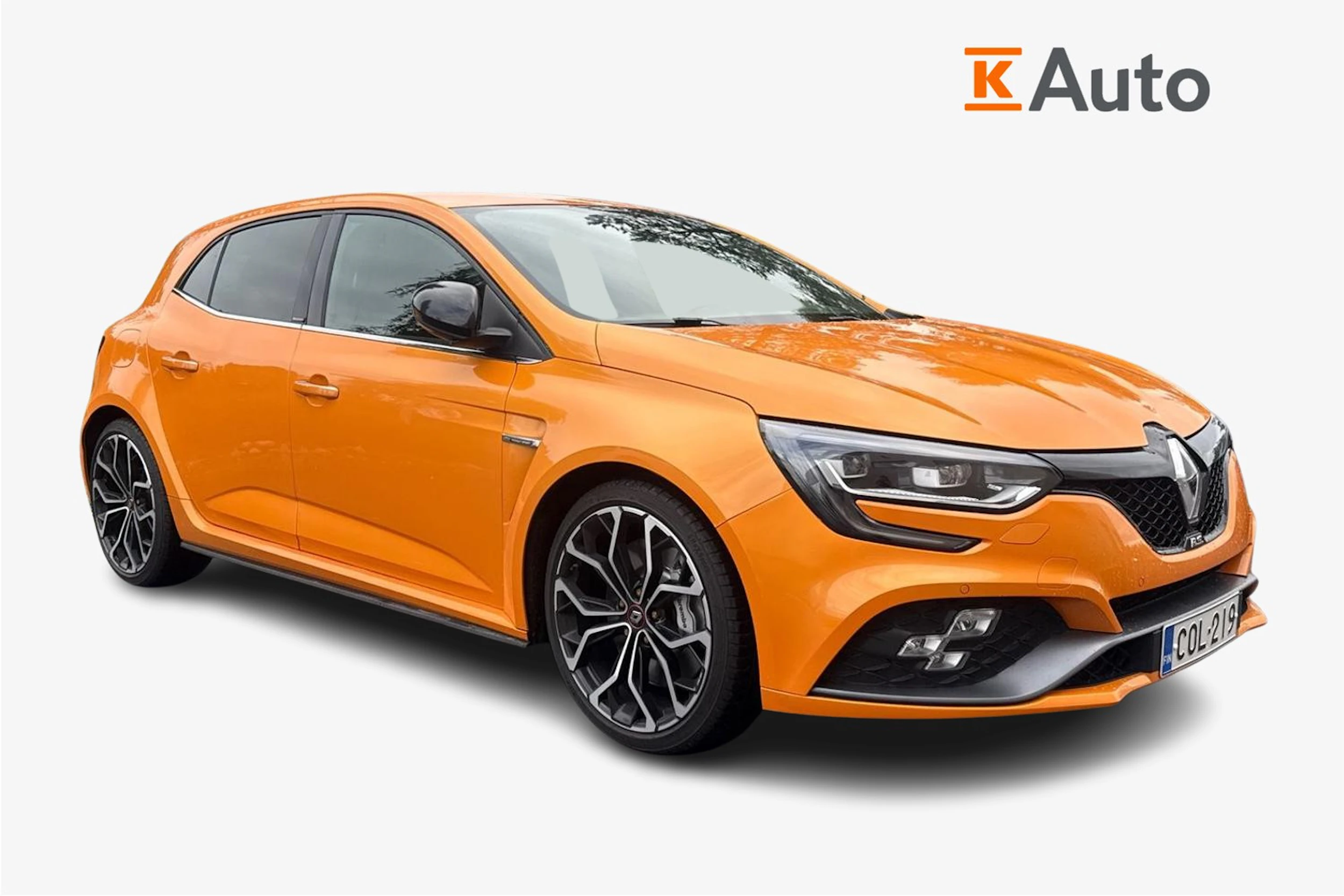 oranssi Renault Megane 2021 kuva 1.