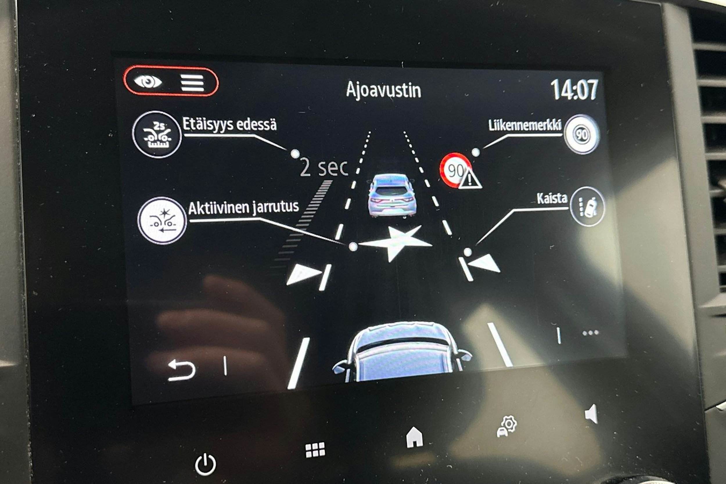 harmaa Renault Megane 2021 kuva 21.