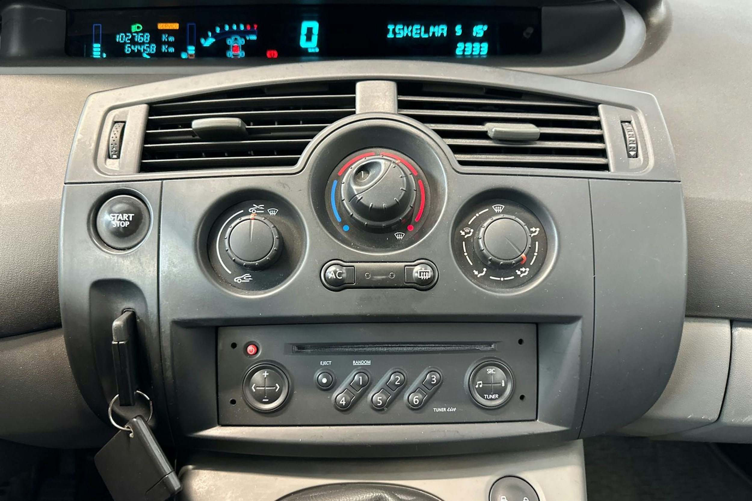 Harmaa Renault SCENIC 2005 kuva 18.