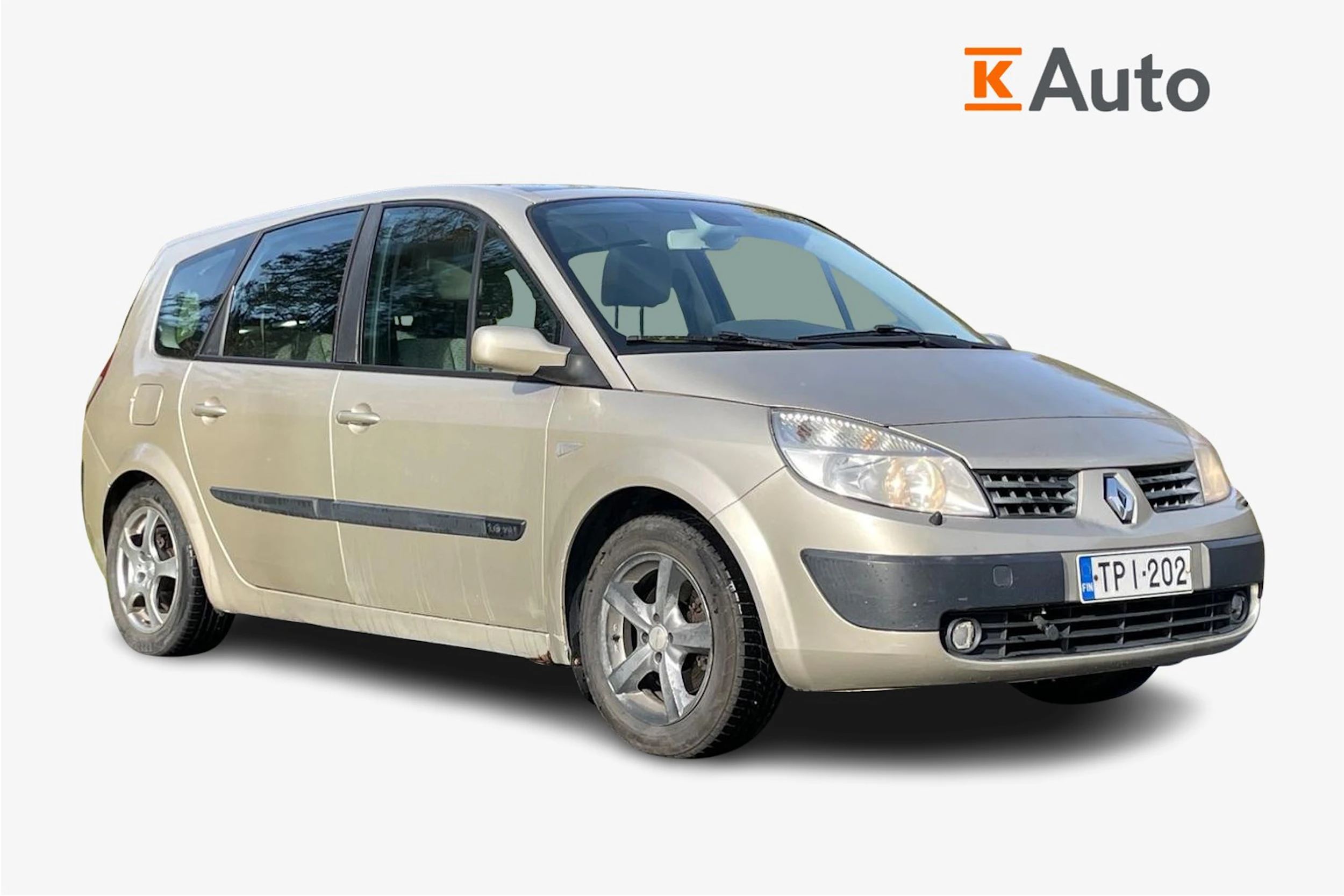 Ruskea (beige) Renault SCENIC 2006 kuva 1.