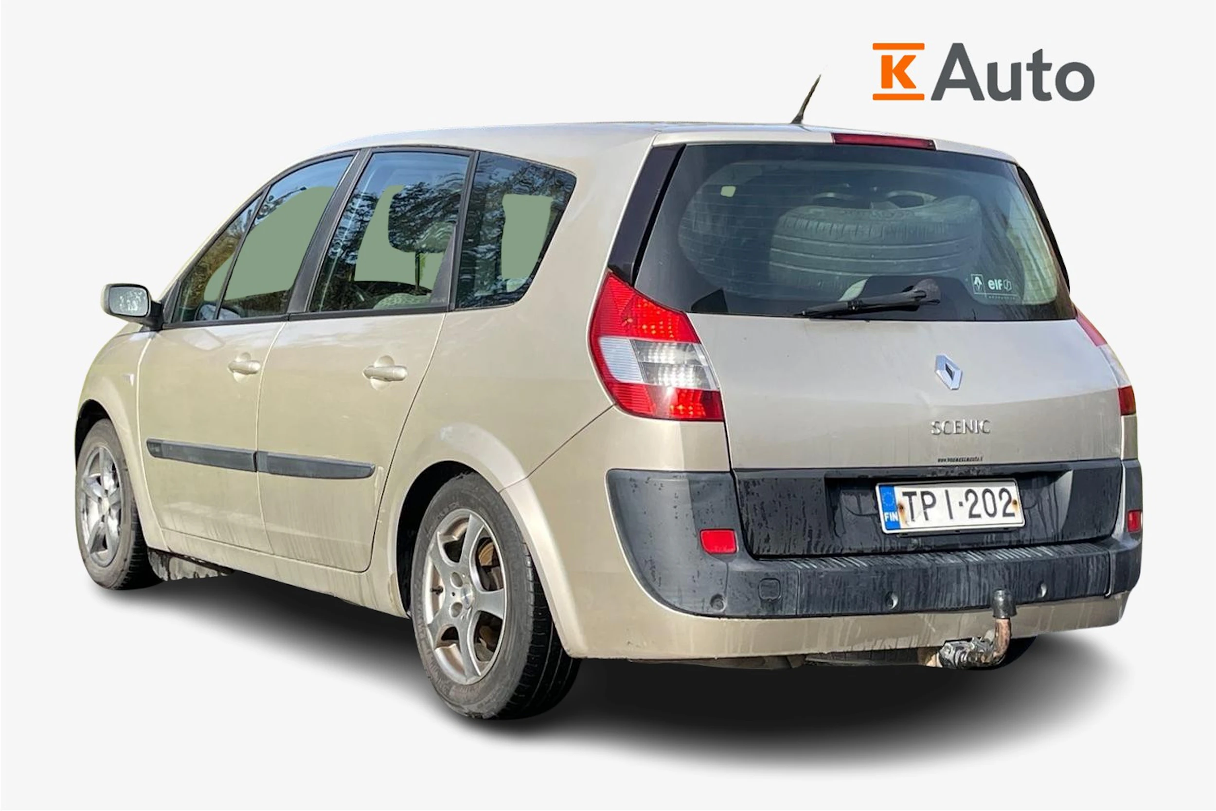 Ruskea (beige) Renault SCENIC 2006 kuva 2.