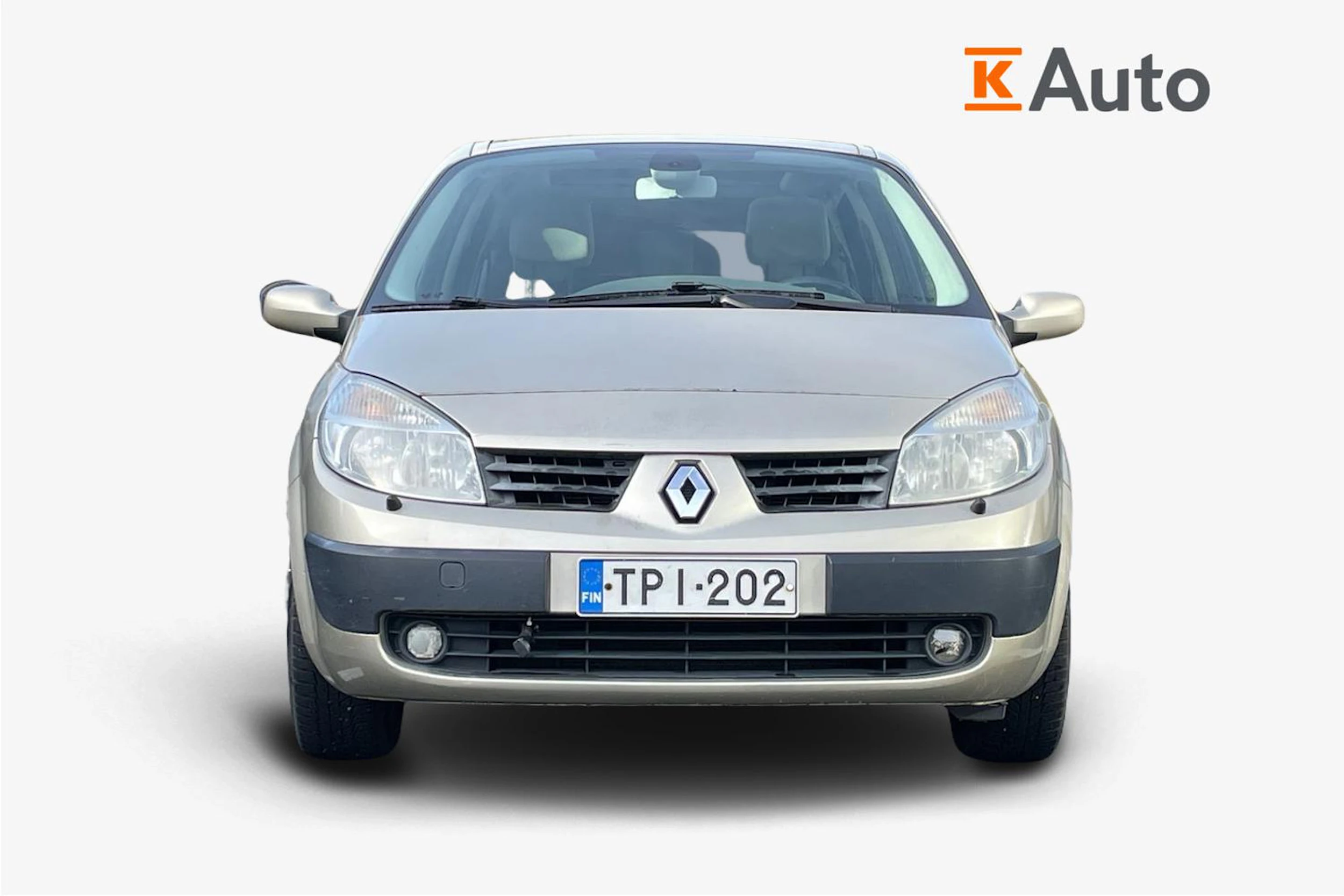 Ruskea (beige) Renault SCENIC 2006 kuva 4.