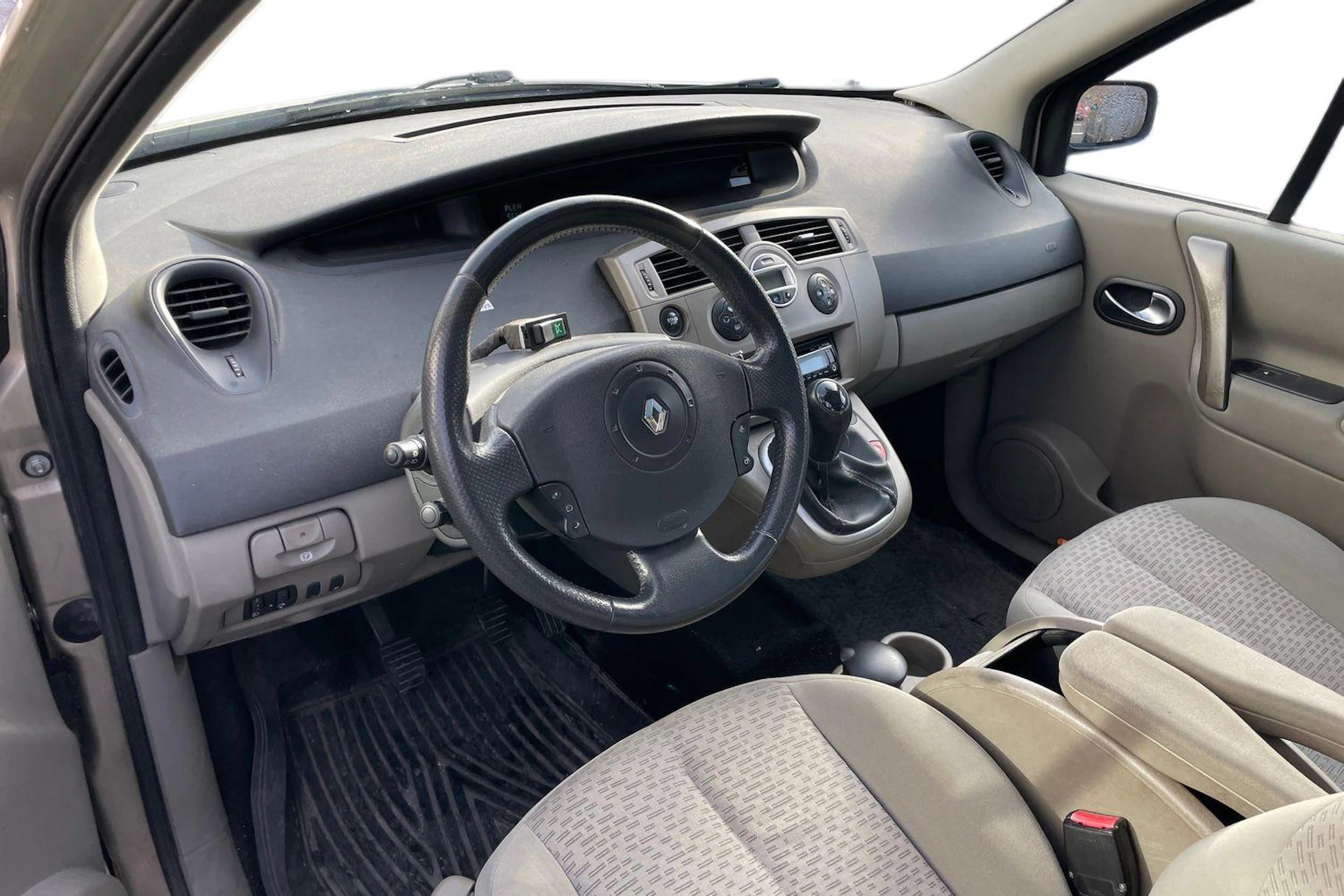 Ruskea (beige) Renault SCENIC 2006 kuva 6.