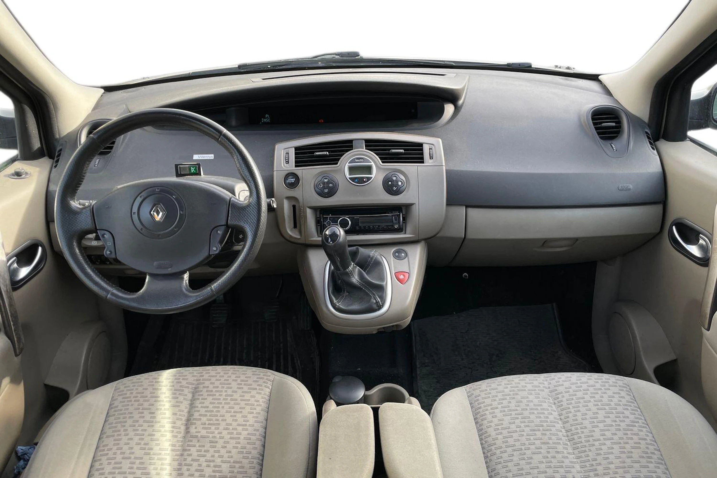 Ruskea (beige) Renault SCENIC 2006 kuva 7.