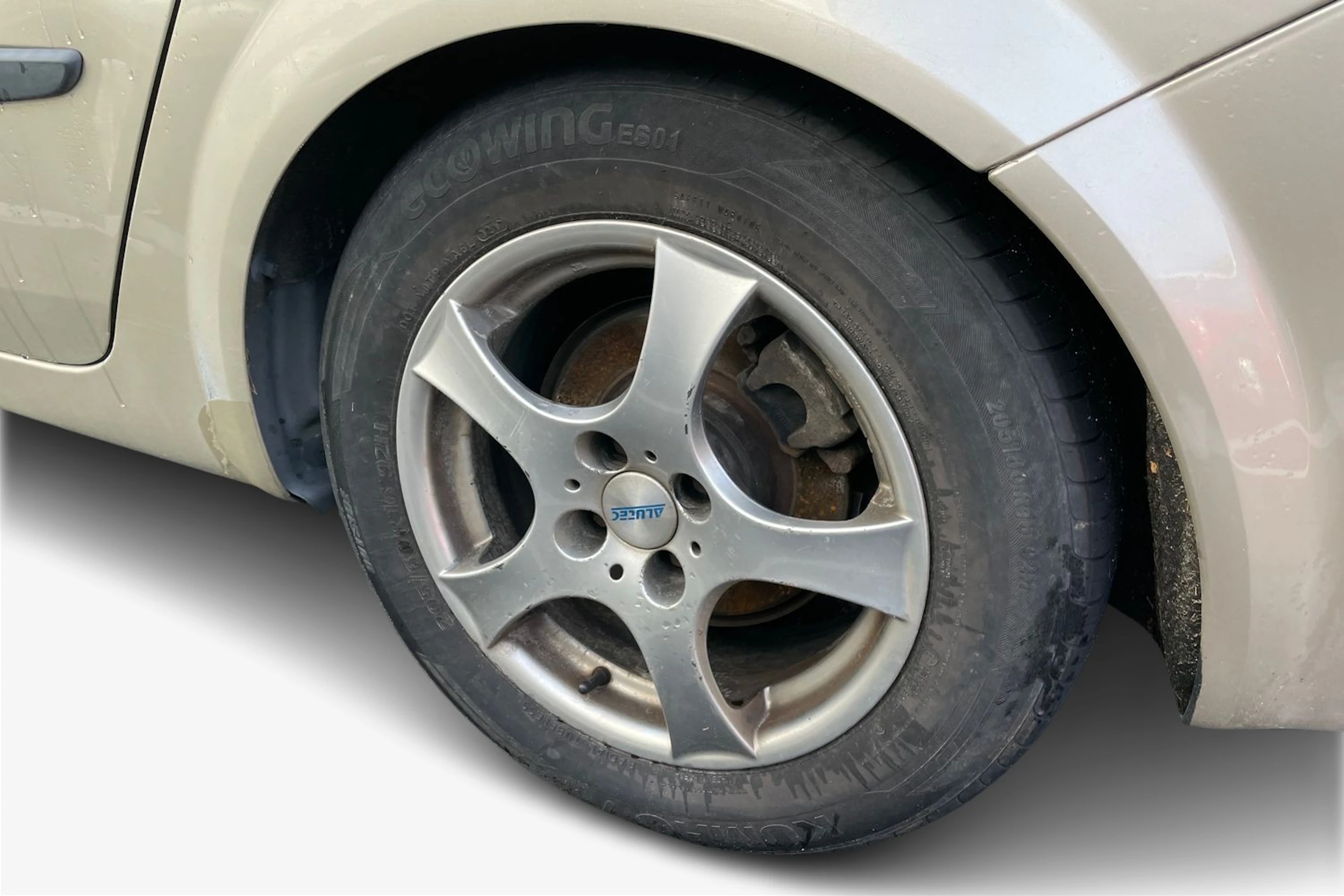 Ruskea (beige) Renault SCENIC 2006 kuva 9.
