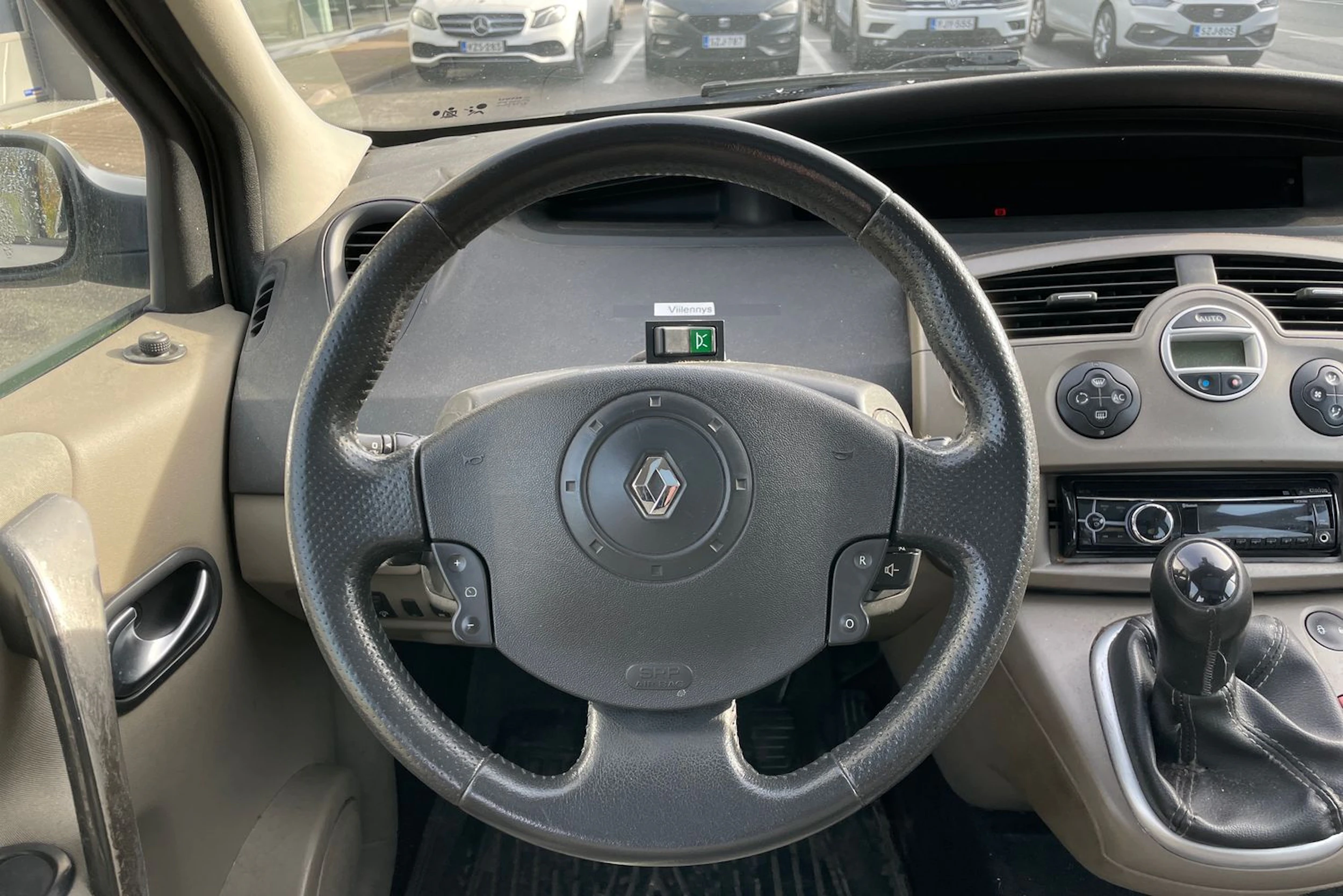 Ruskea (beige) Renault SCENIC 2006 kuva 13.