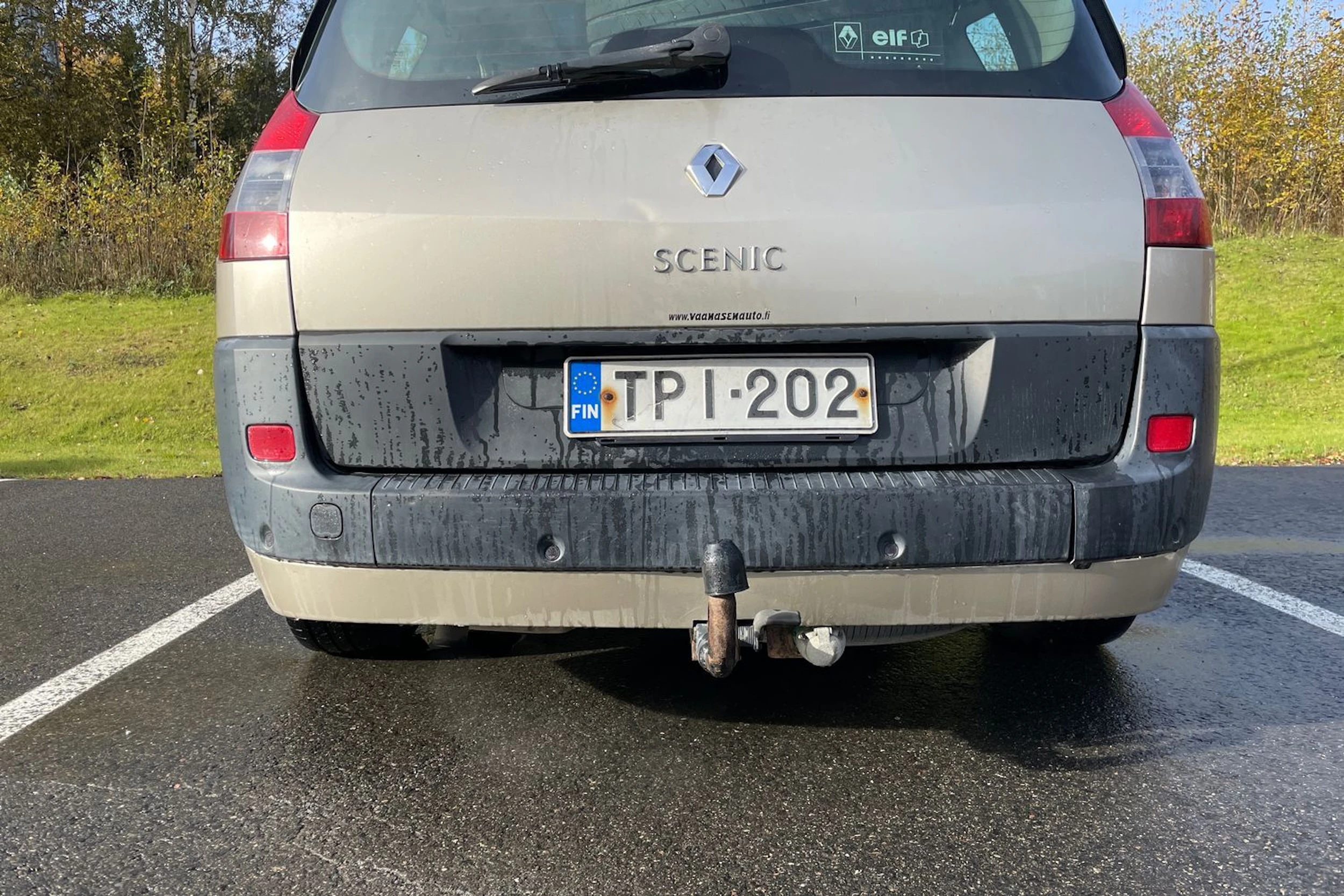 Ruskea (beige) Renault SCENIC 2006 kuva 26.