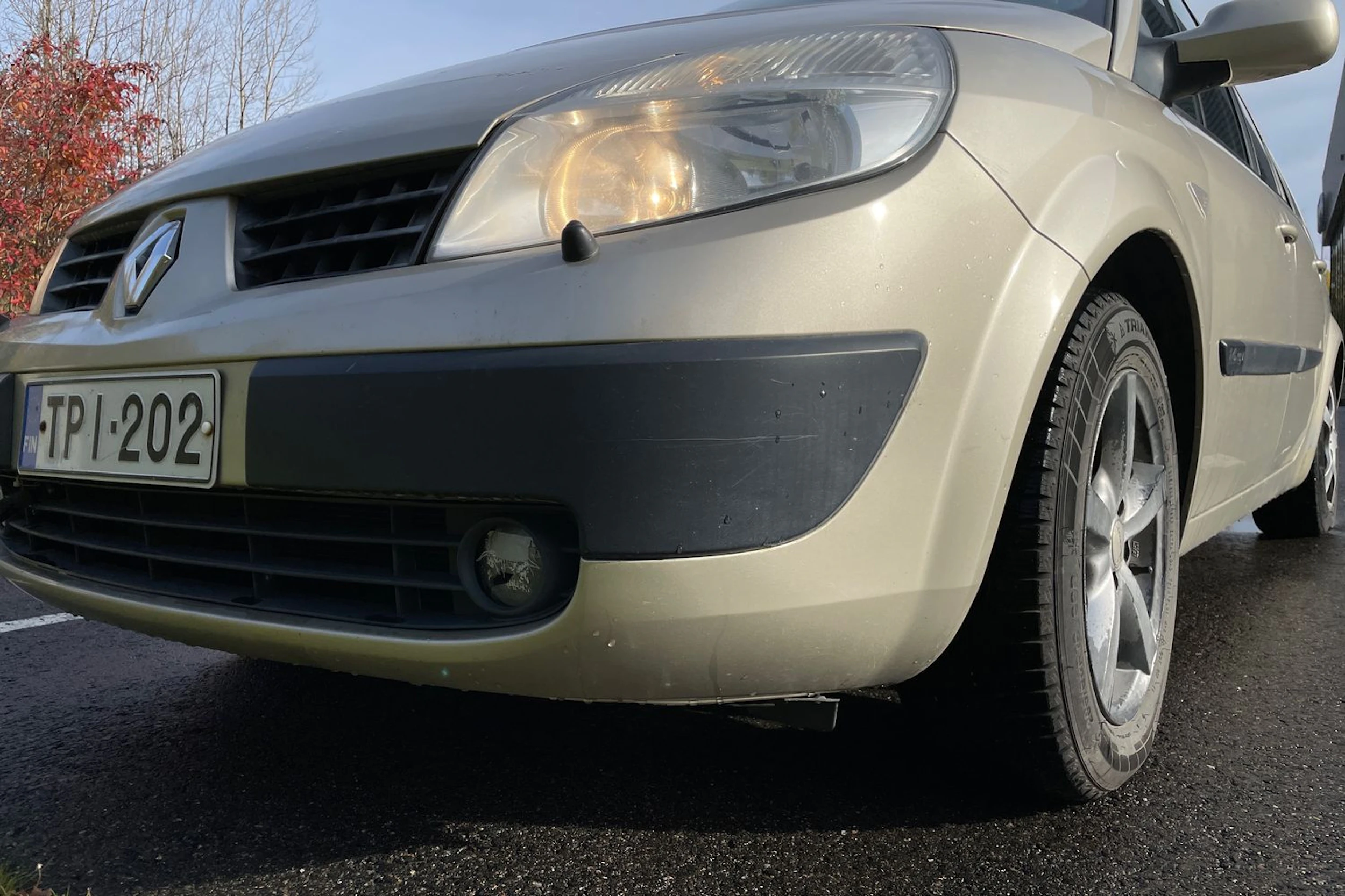 Ruskea (beige) Renault SCENIC 2006 kuva 28.