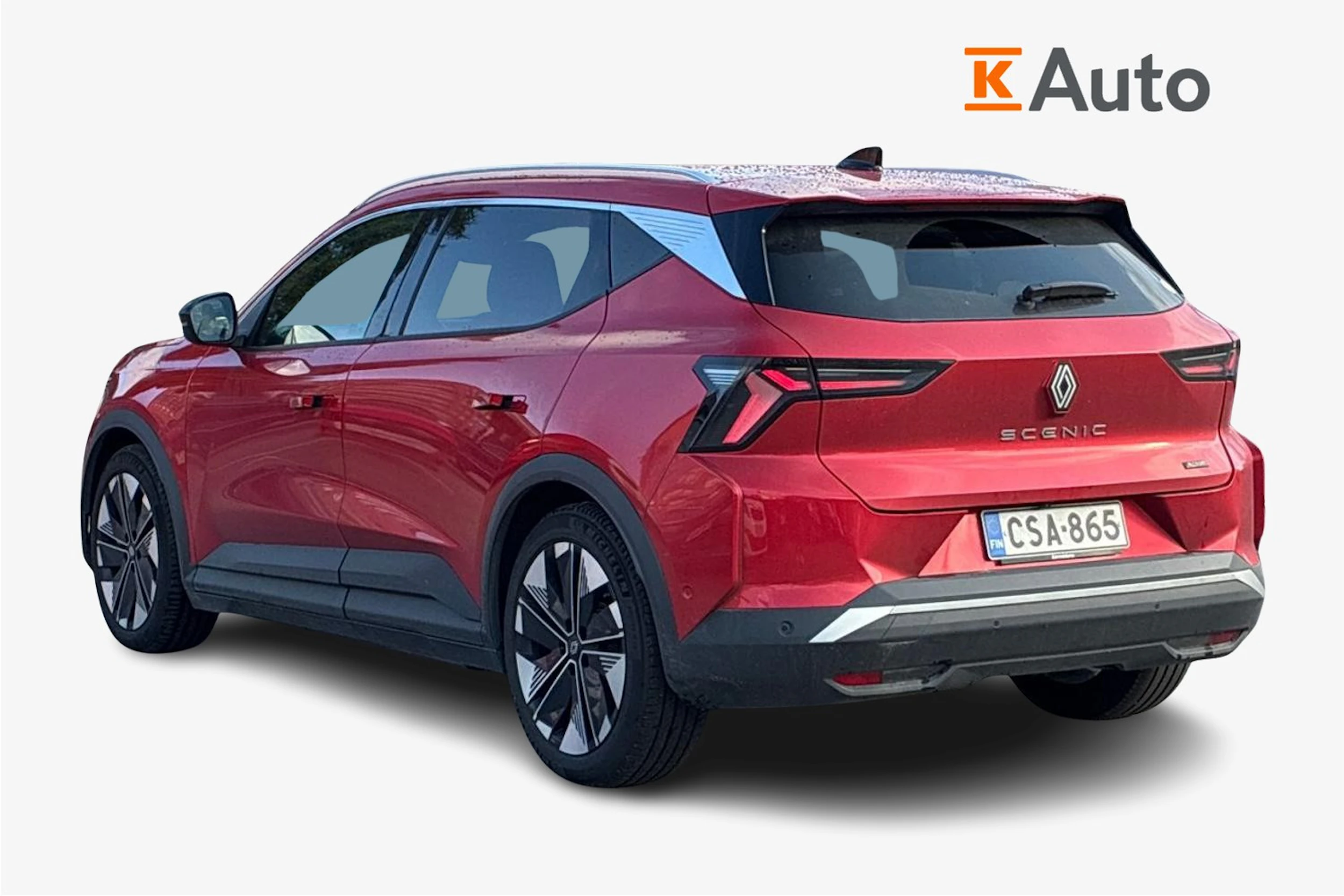punainen Renault Scenic 2025 kuva 2.