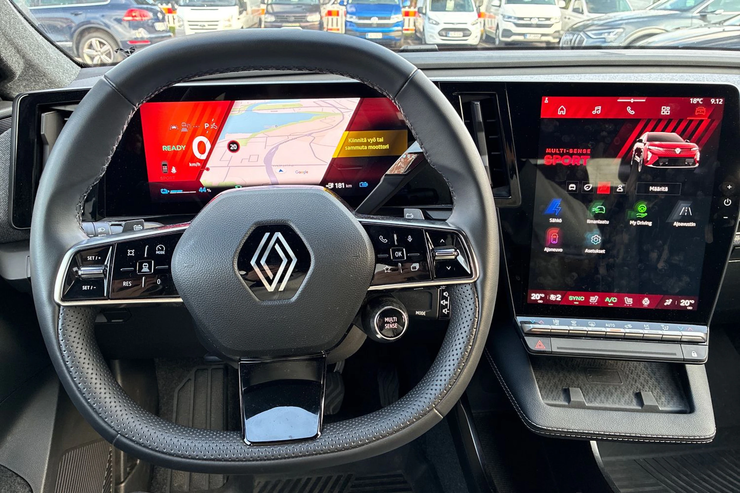 punainen Renault Scenic 2025 kuva 4.