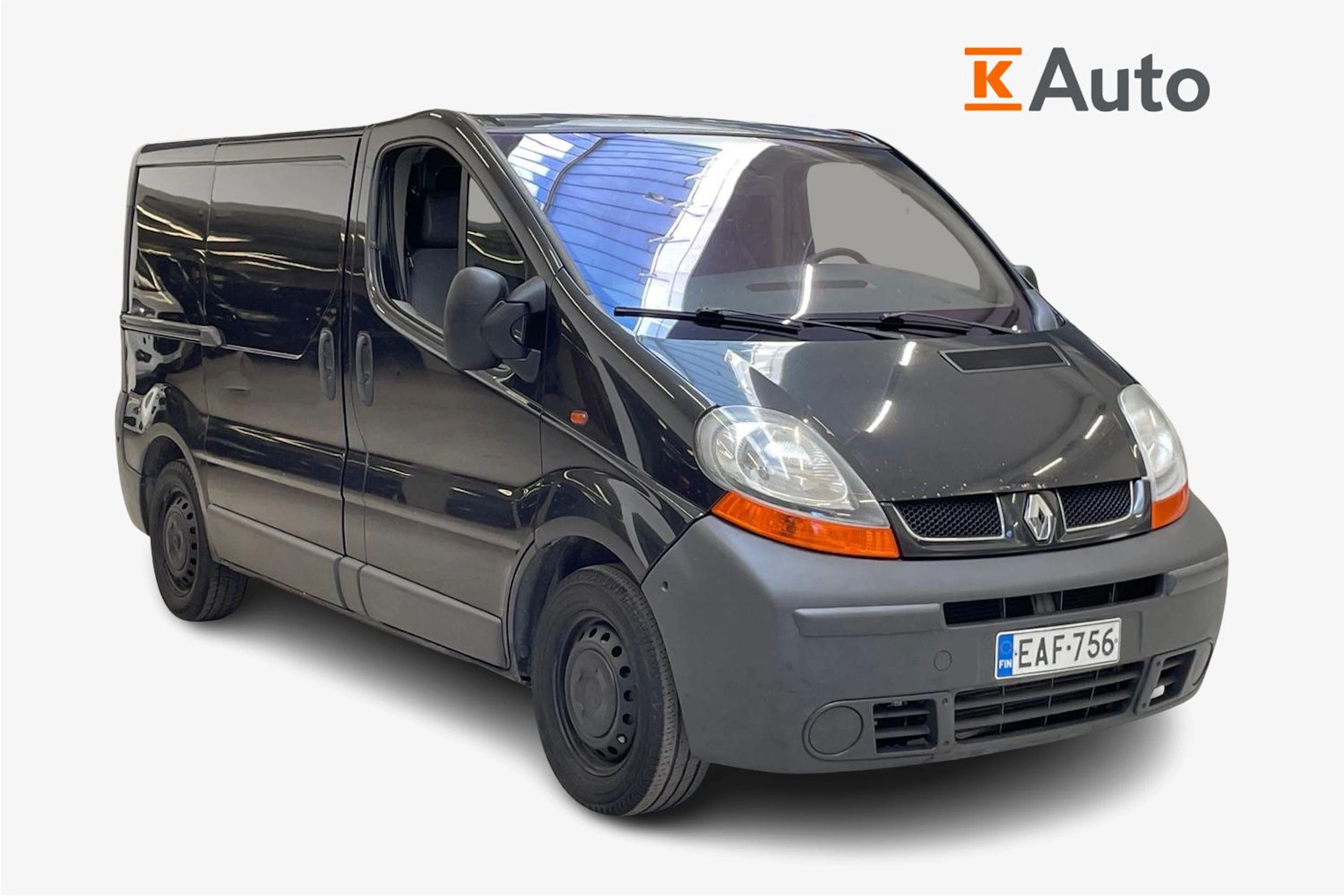 musta Renault Trafic 2005 kuva 1.