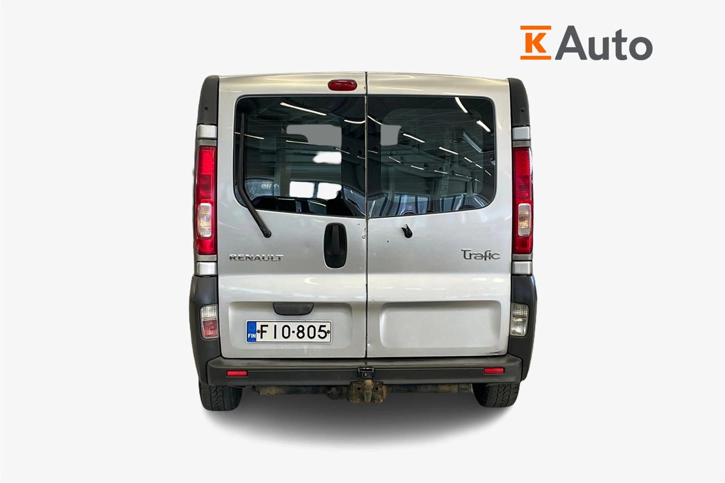 Harmaa Renault Trafic 2008 kuva 4.