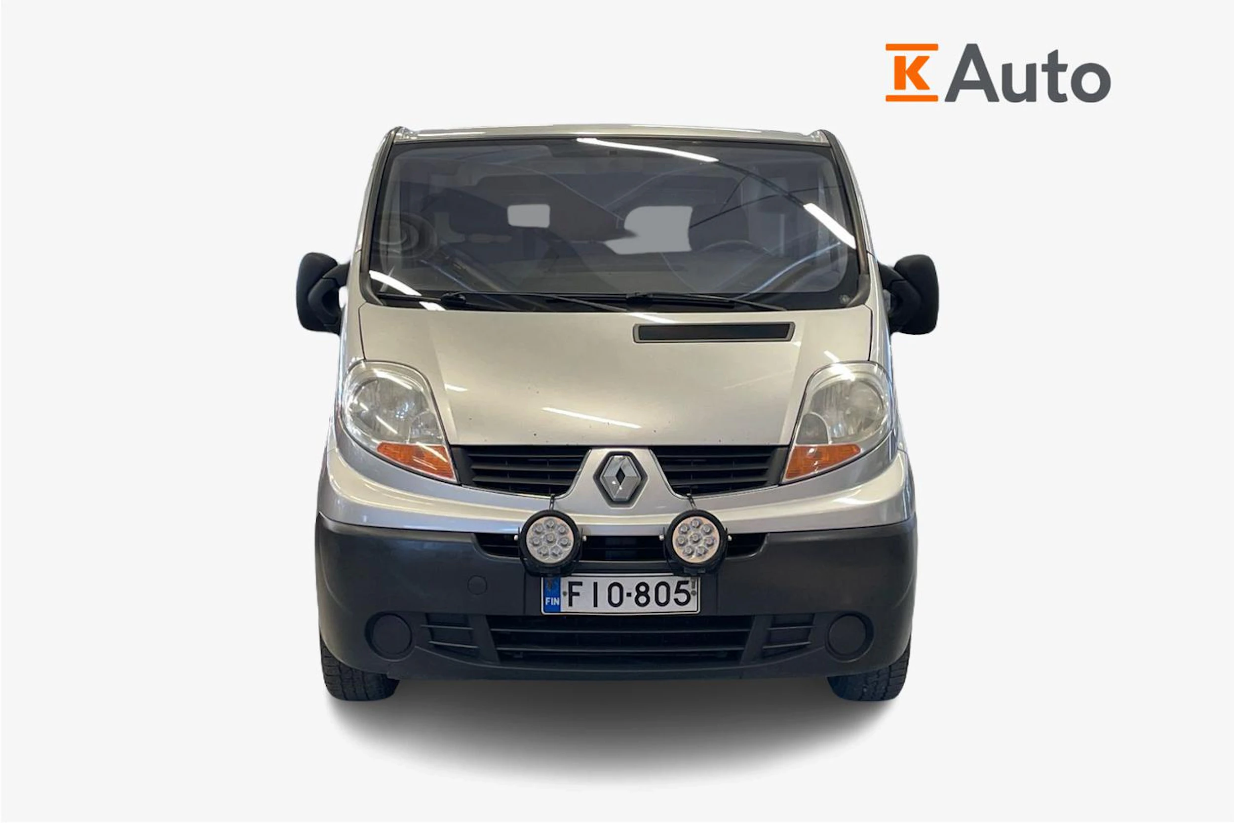 Harmaa Renault Trafic 2008 kuva 5.