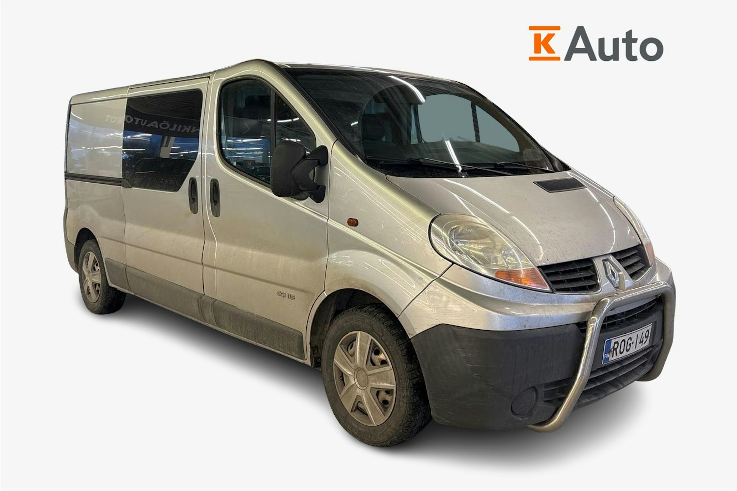 harmaa Renault Trafic 2008 kuva 1.
