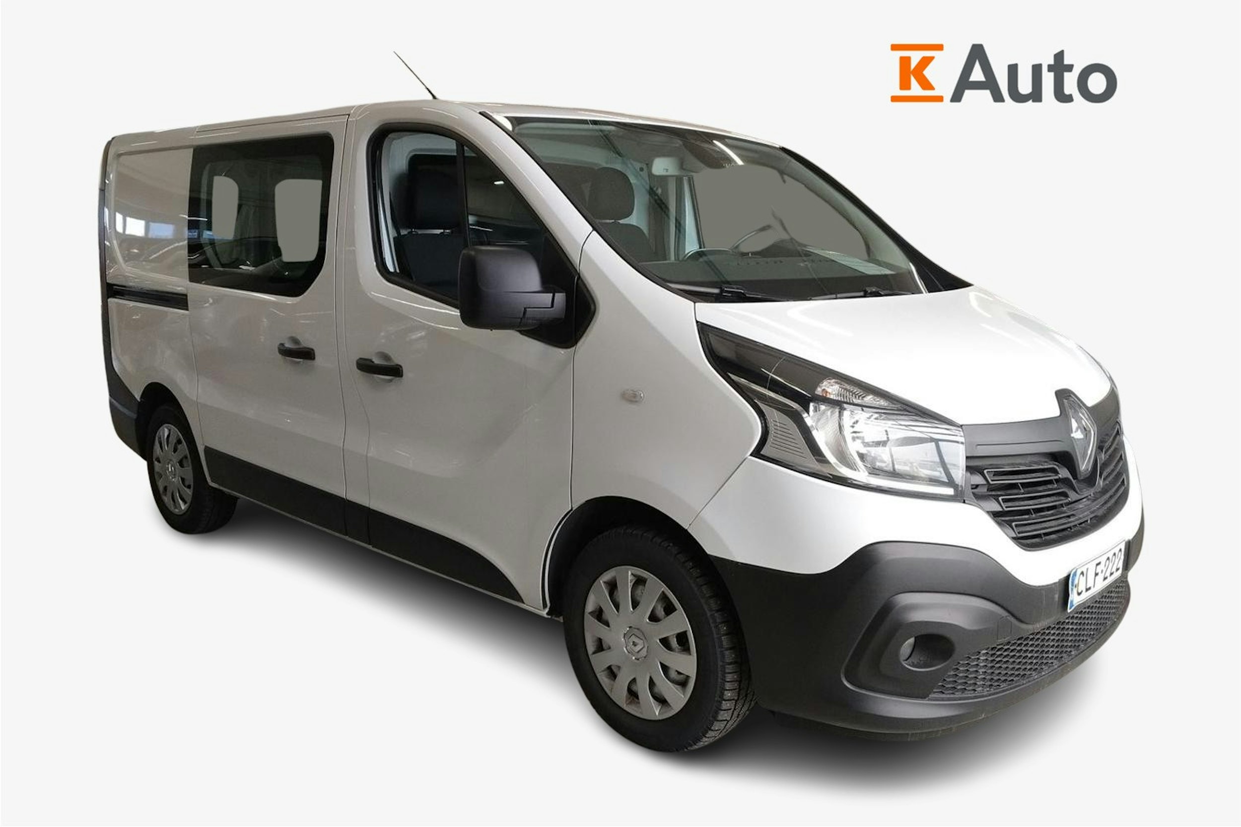 Valkoinen Renault Trafic 2018 kuva 1.