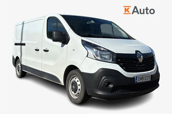 Renault Trafic dCi 125 TwinTurbo 6,0 m3 | Suomi-auto | Webasto | Vetokoukku | Peruutuskamera | Vakionopeudensäädin