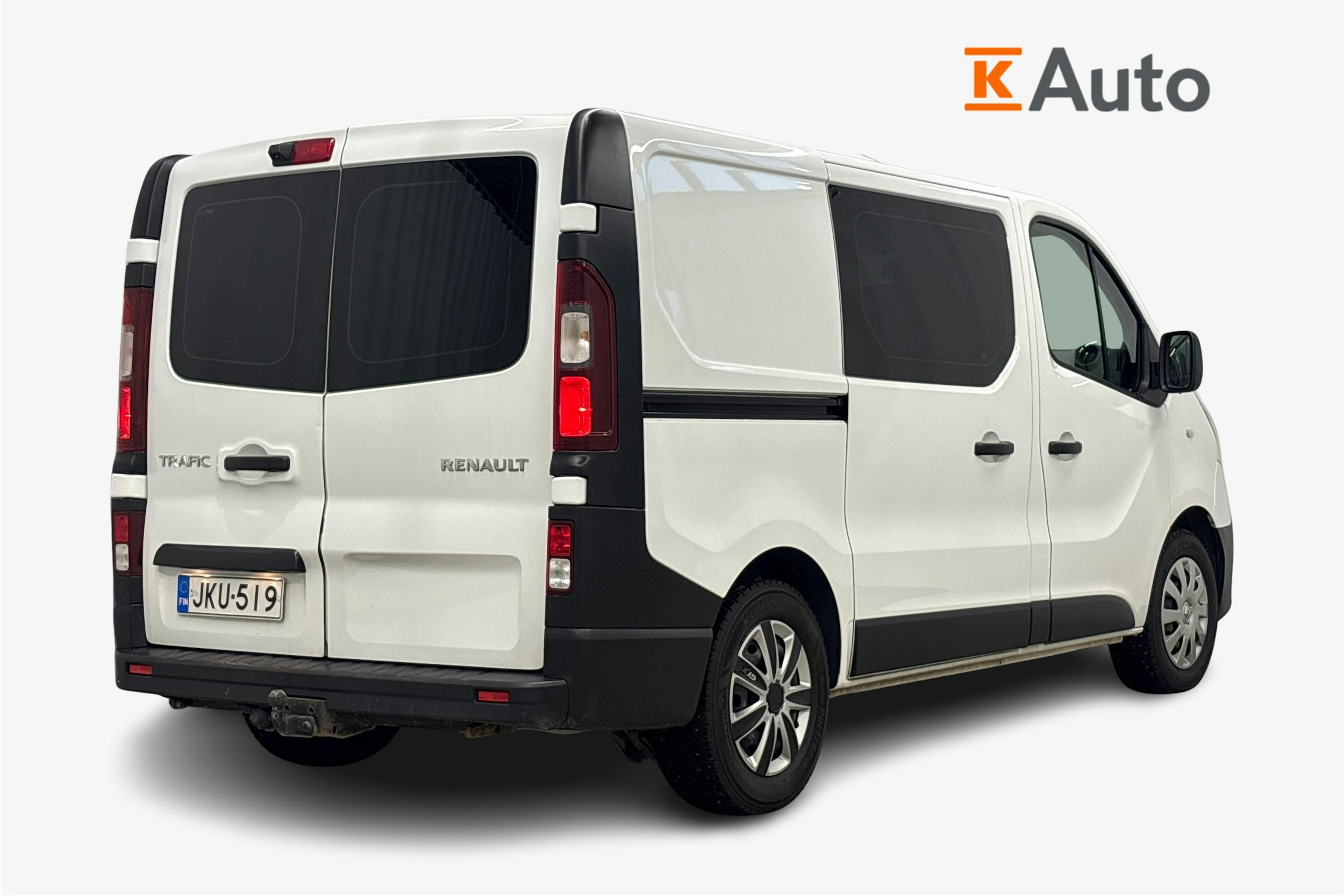 valkoinen Renault Trafic 2018 kuva 3.