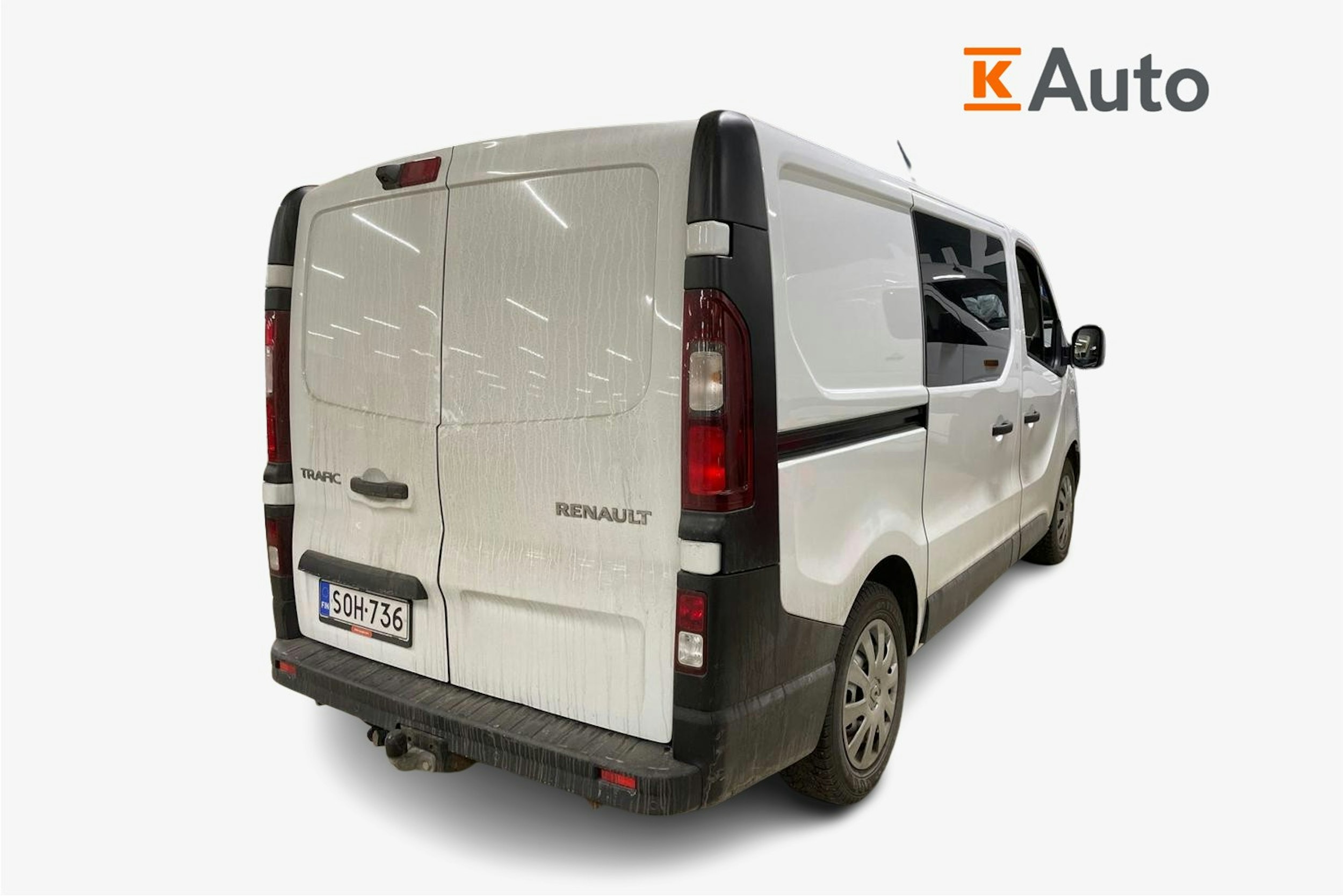 valkoinen Renault Trafic 2018 kuva 2.