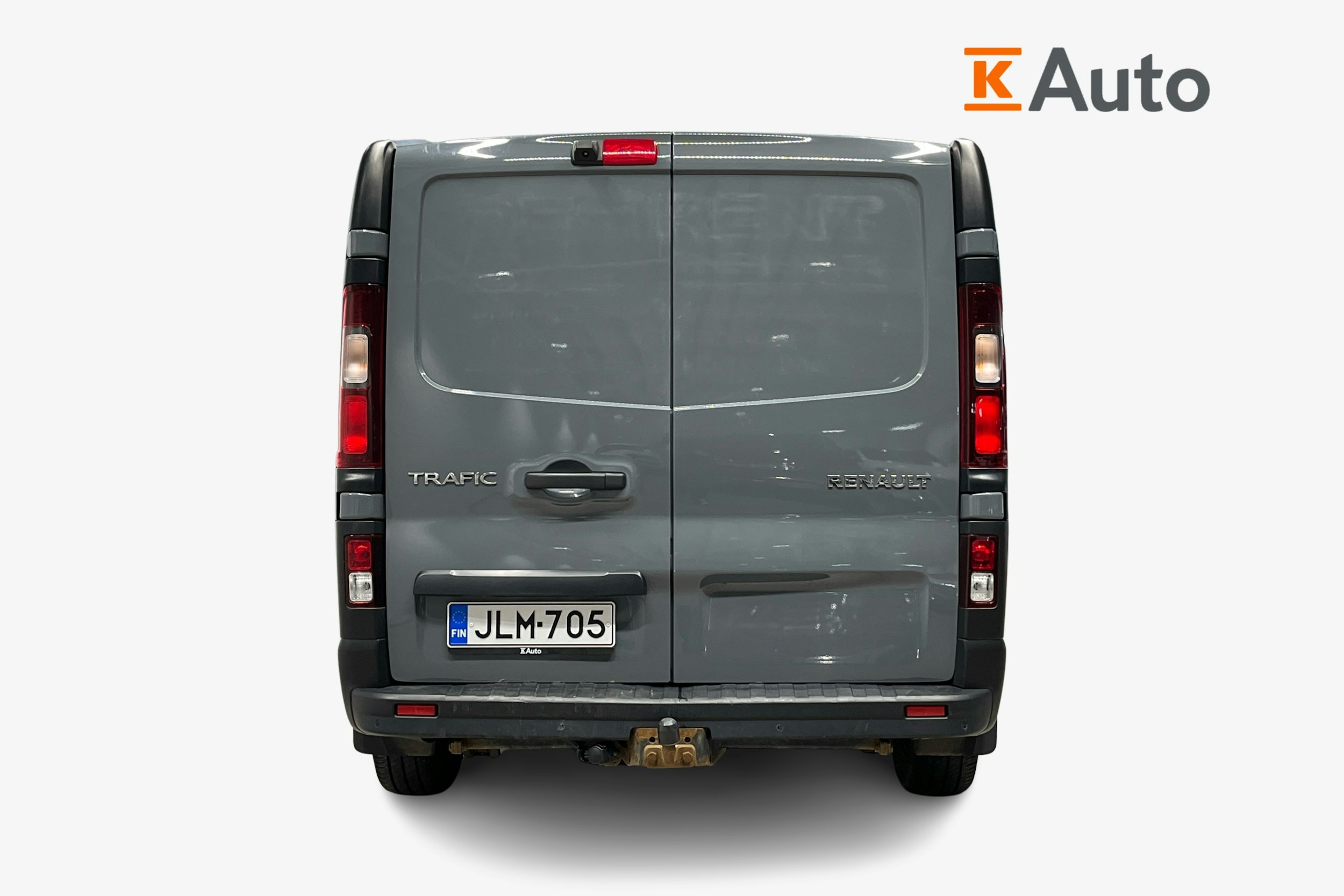 Harmaa Renault Trafic 2020 kuva 3.