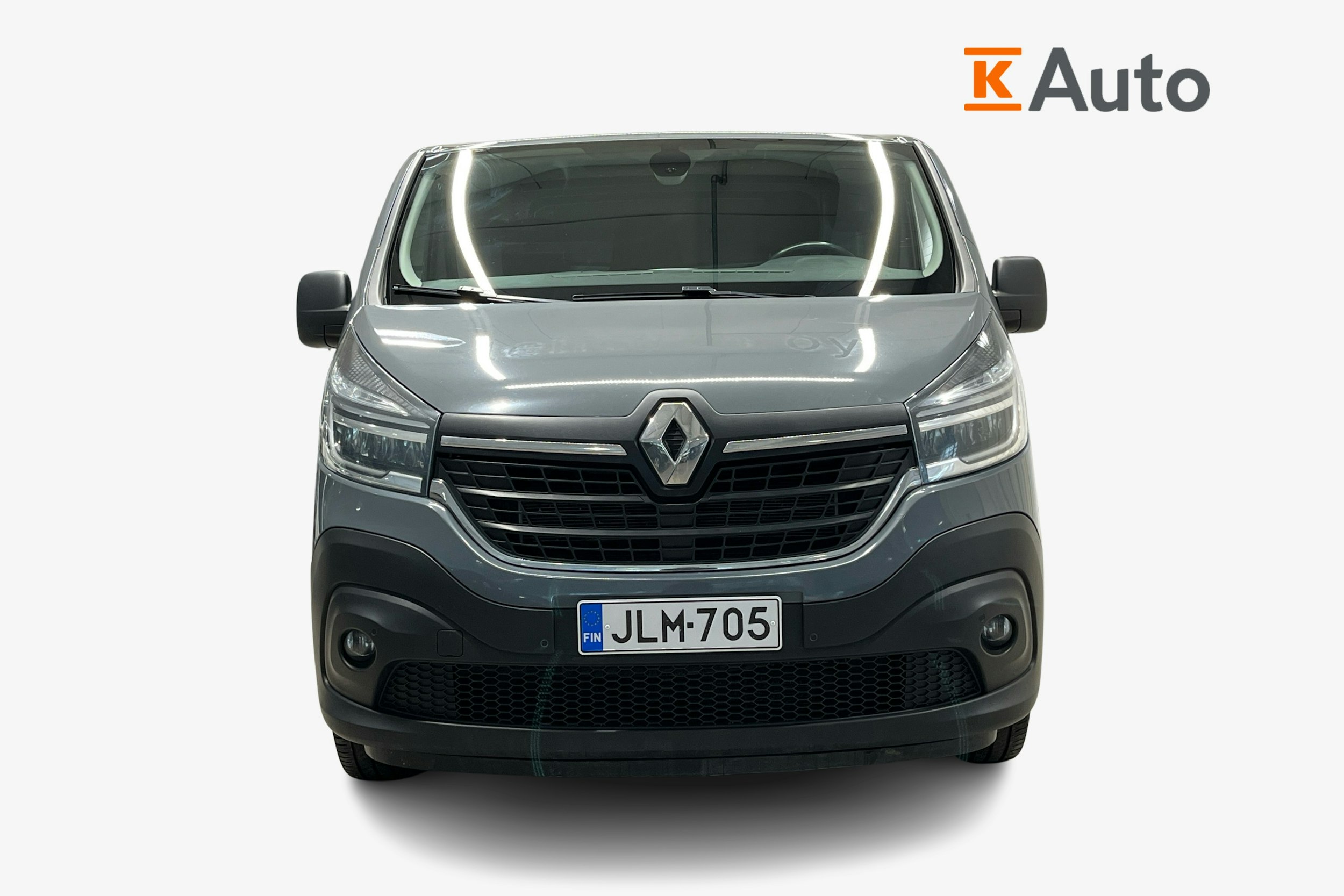 Harmaa Renault Trafic 2020 kuva 4.