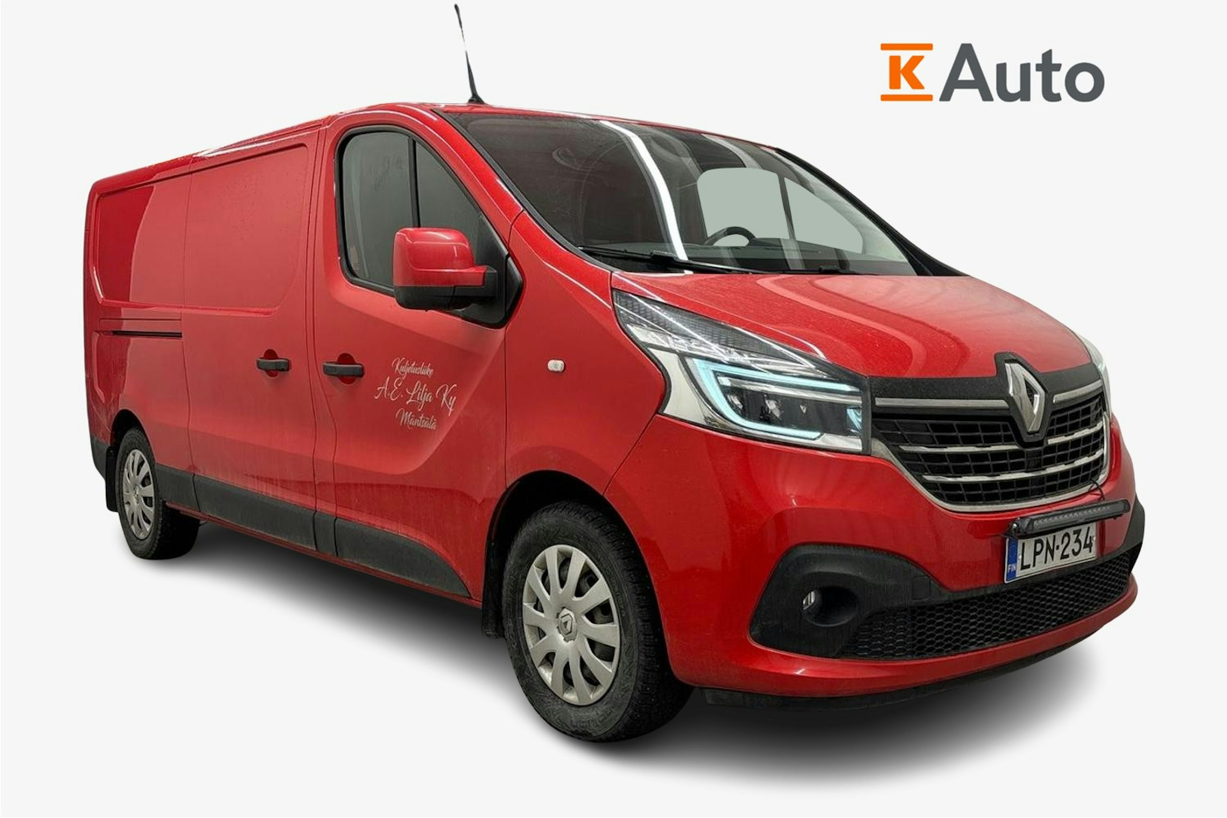 punainen Renault Trafic 2021 kuva 1.