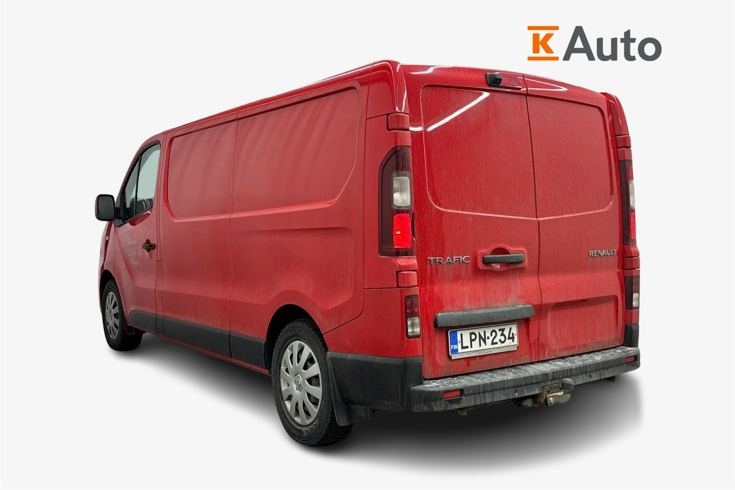 punainen Renault Trafic 2021 kuva 2.