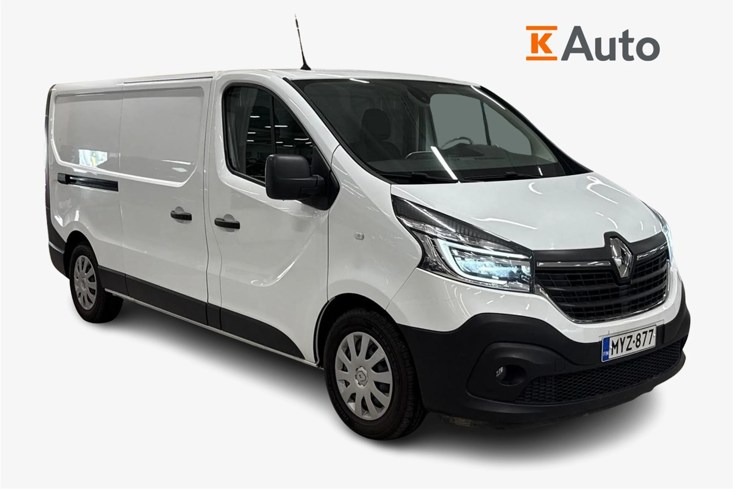 Valkoinen Renault Trafic 2021 kuva 1.