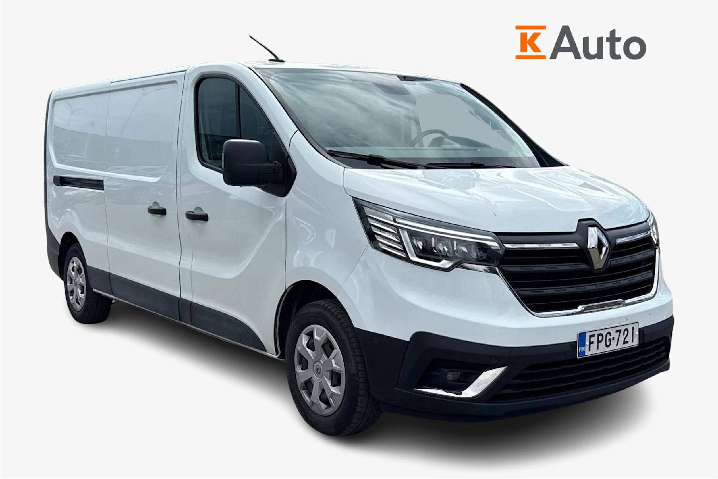 valkoinen Renault Trafic 2022 kuva 1.