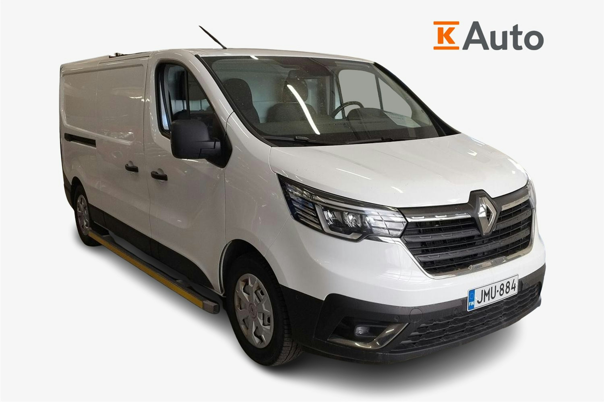 Valkoinen Renault Trafic 2022 kuva 1.