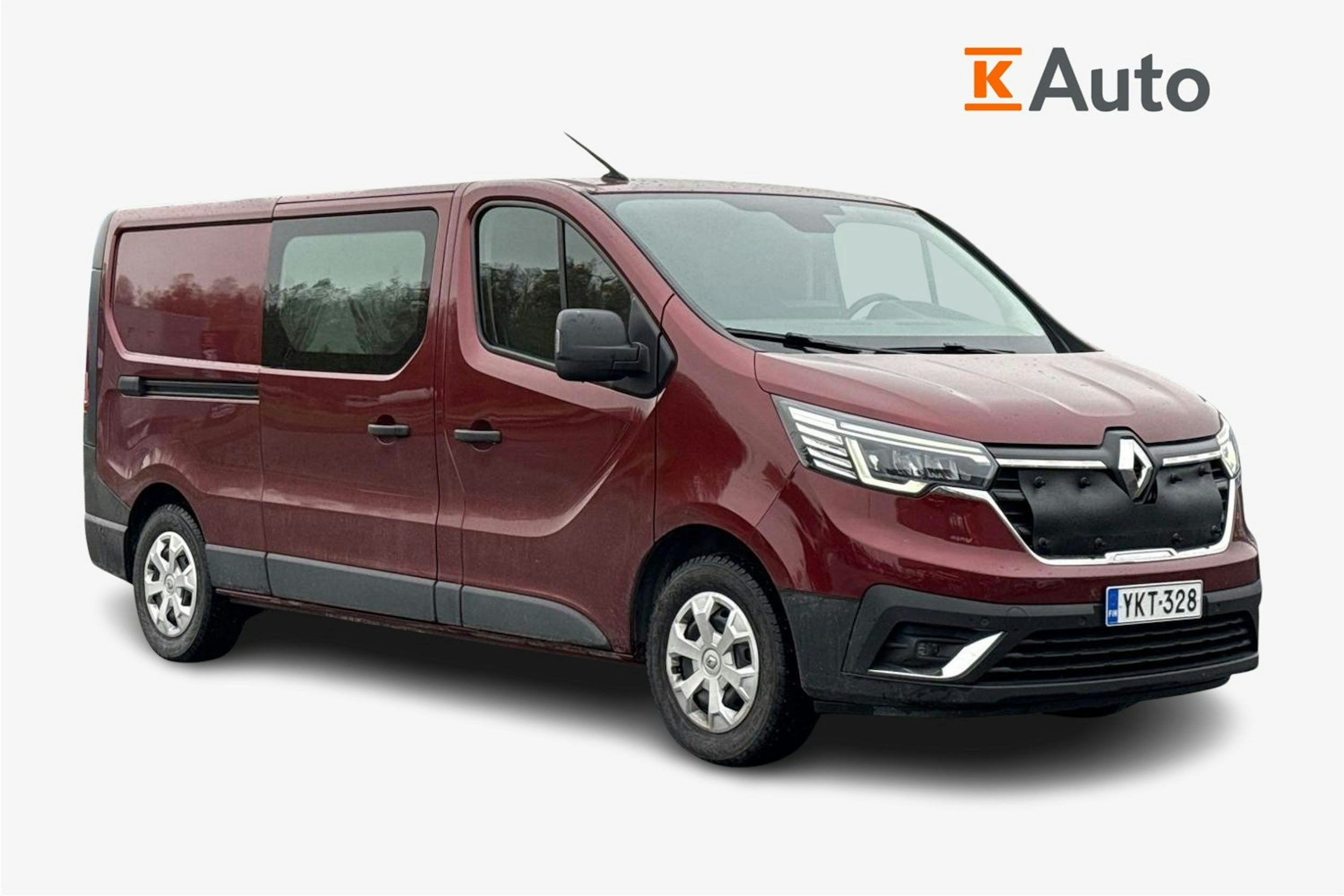 punainen Renault Trafic 2022 kuva 1.