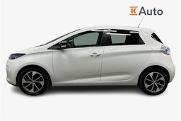 valkoinen Renault Zoe 2019 kuva 6.