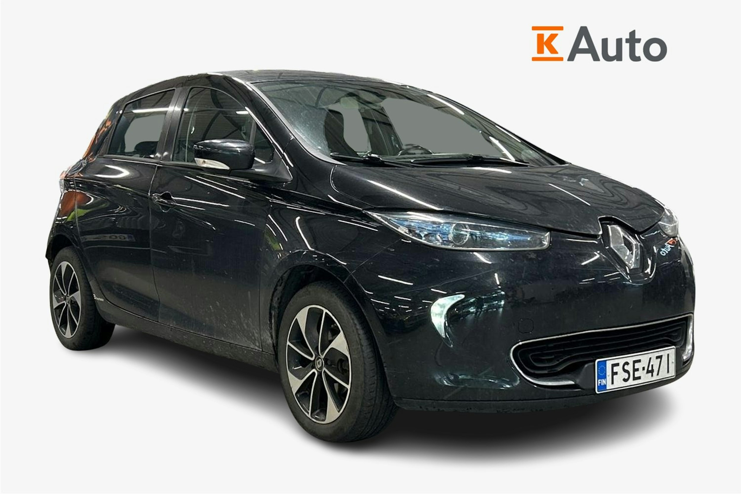 musta Renault Zoe 2019 kuva 1.