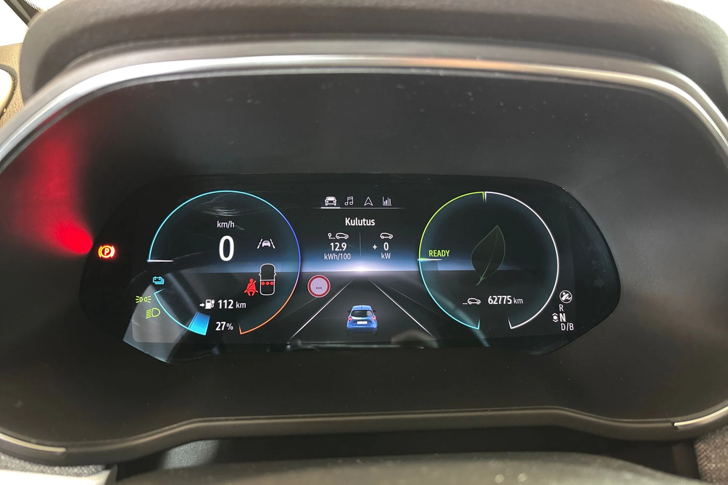 Sininen Renault ZOE 2021 kuva 14.