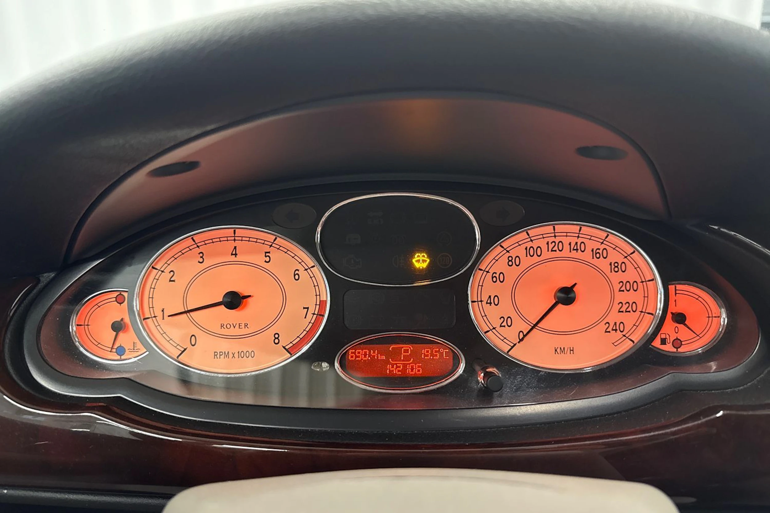 punainen Rover 75 2000 kuva 18.