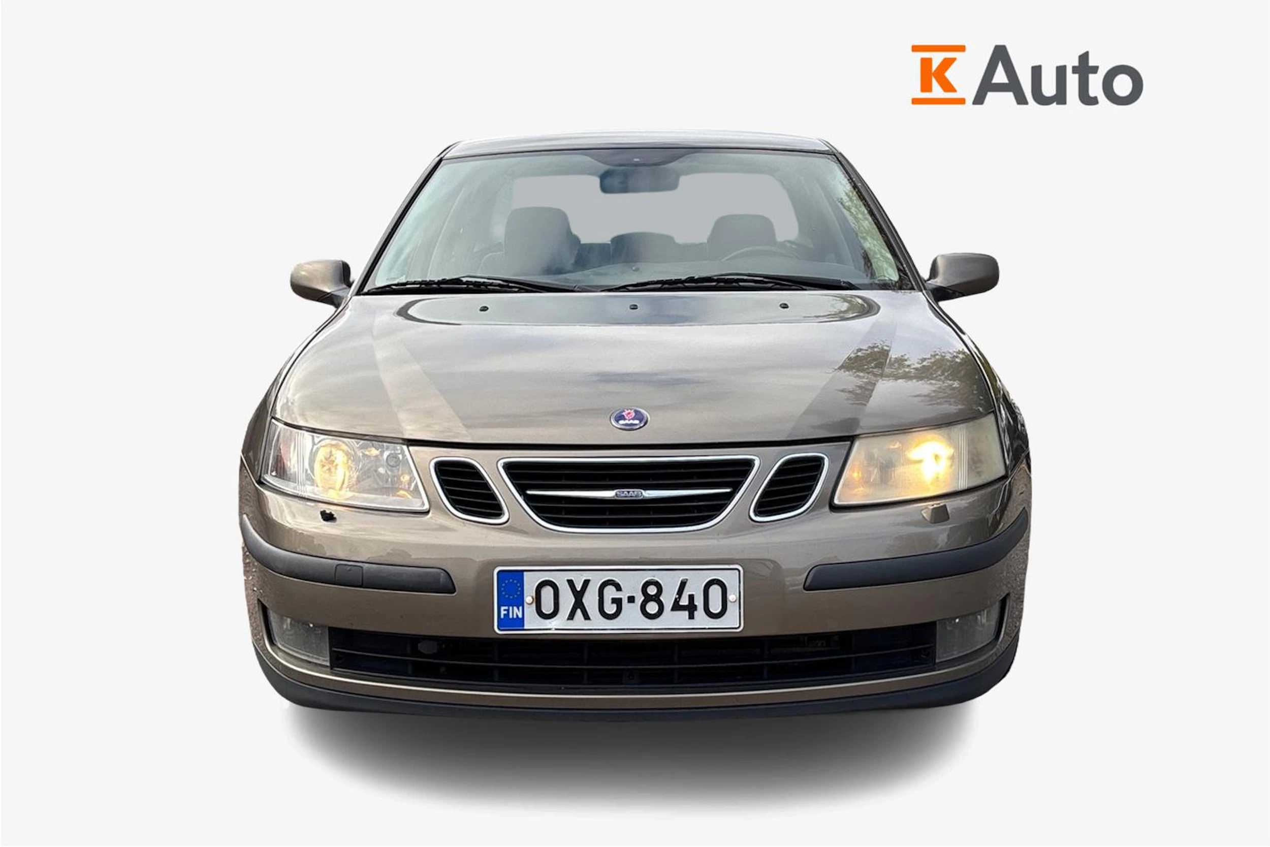 Ruskea (beige) Saab 9-3 2004 kuva 4.