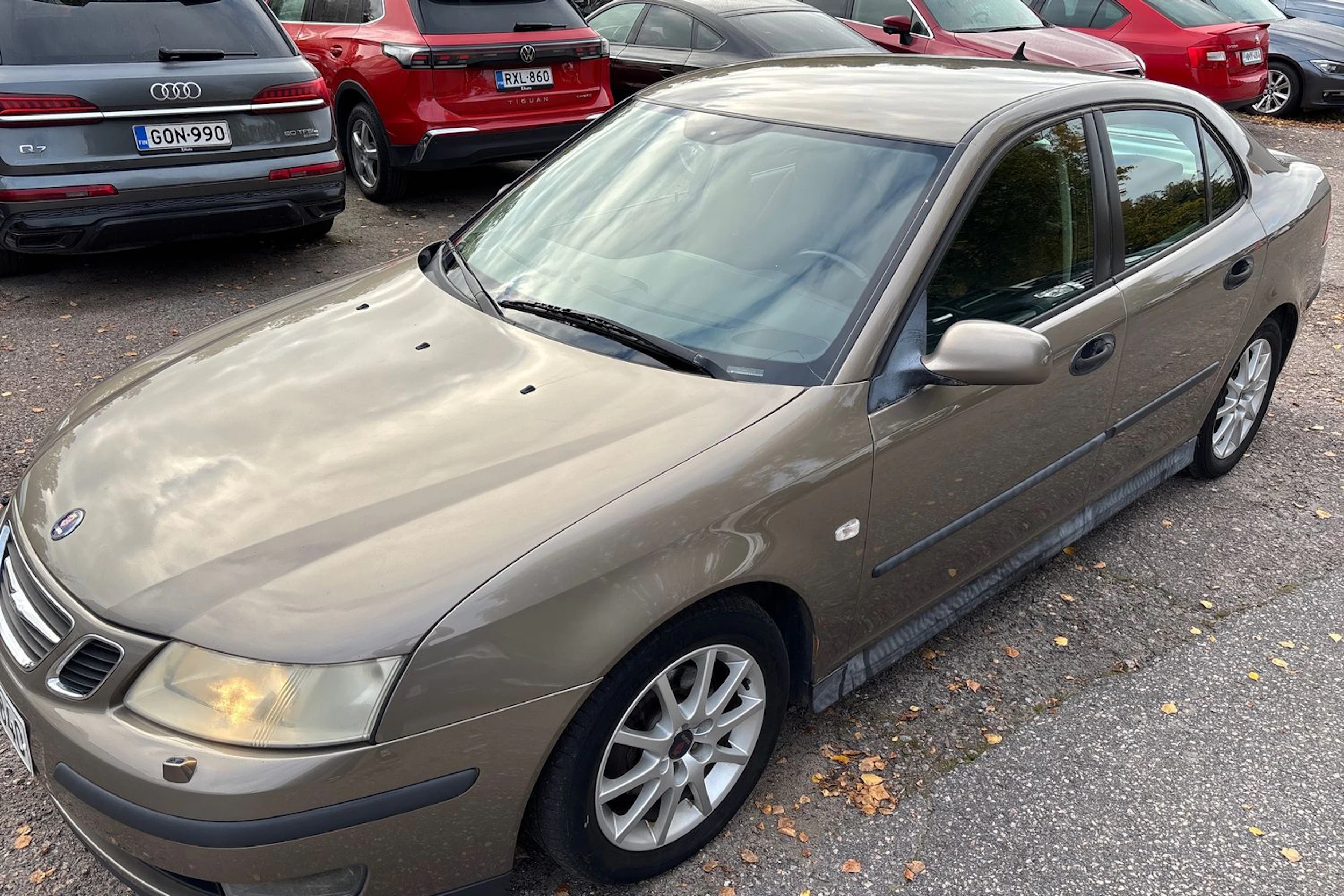 Ruskea (beige) Saab 9-3 2004 kuva 19.