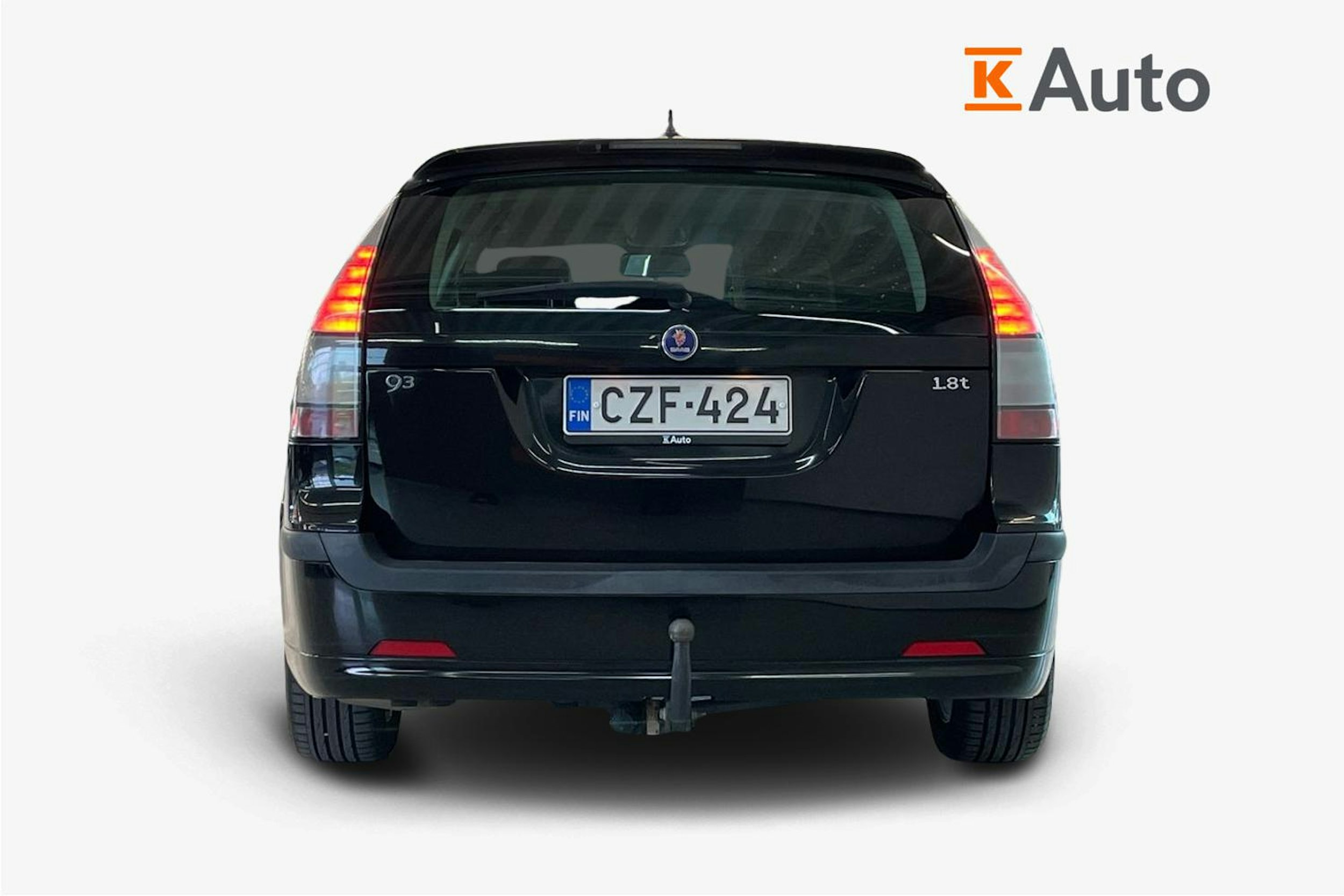 musta Saab 9-3 2006 kuva 3.
